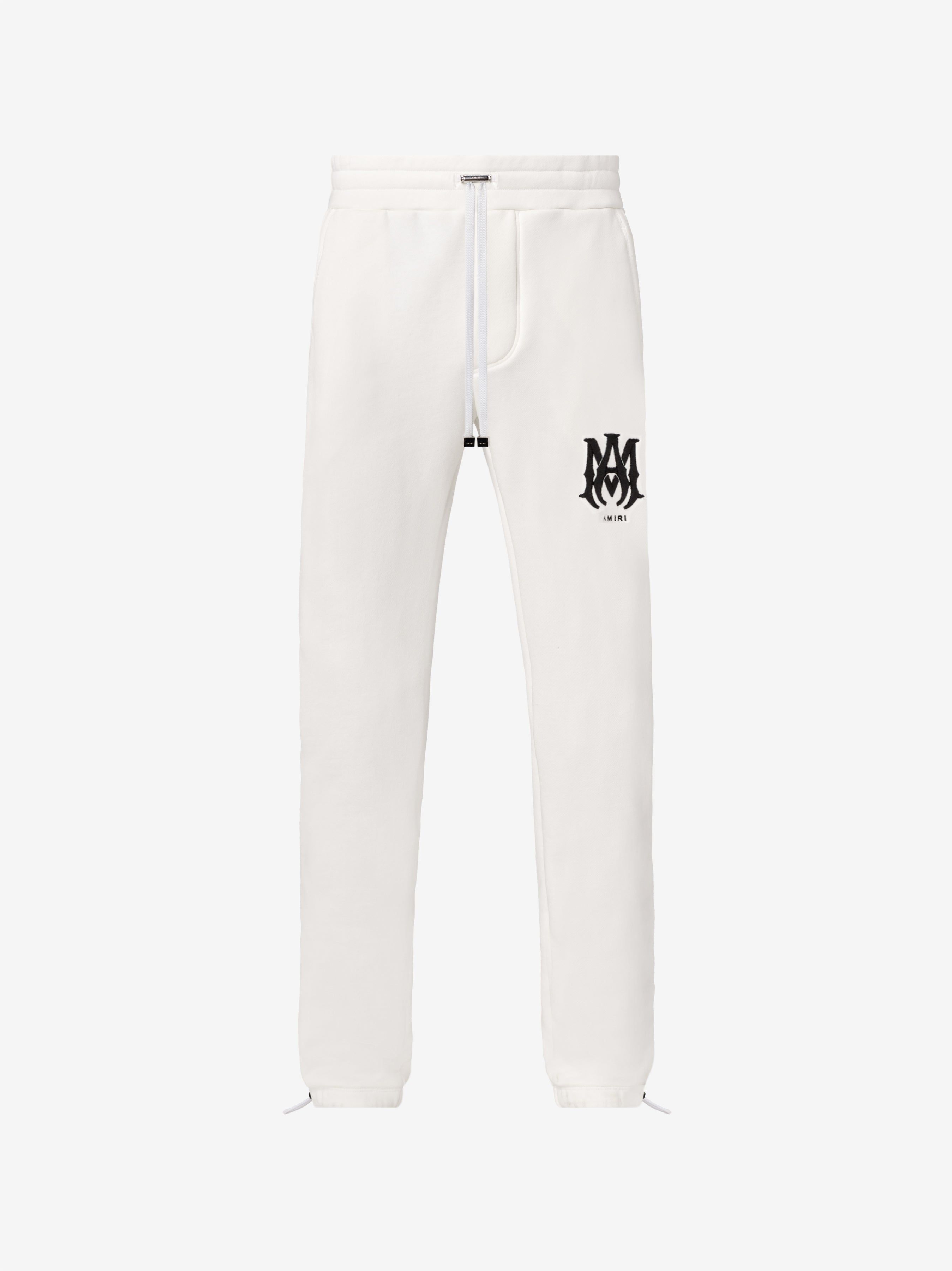 EXCLUSIVE M.A. SWEATPANTS - SNOW sold by AMIRI