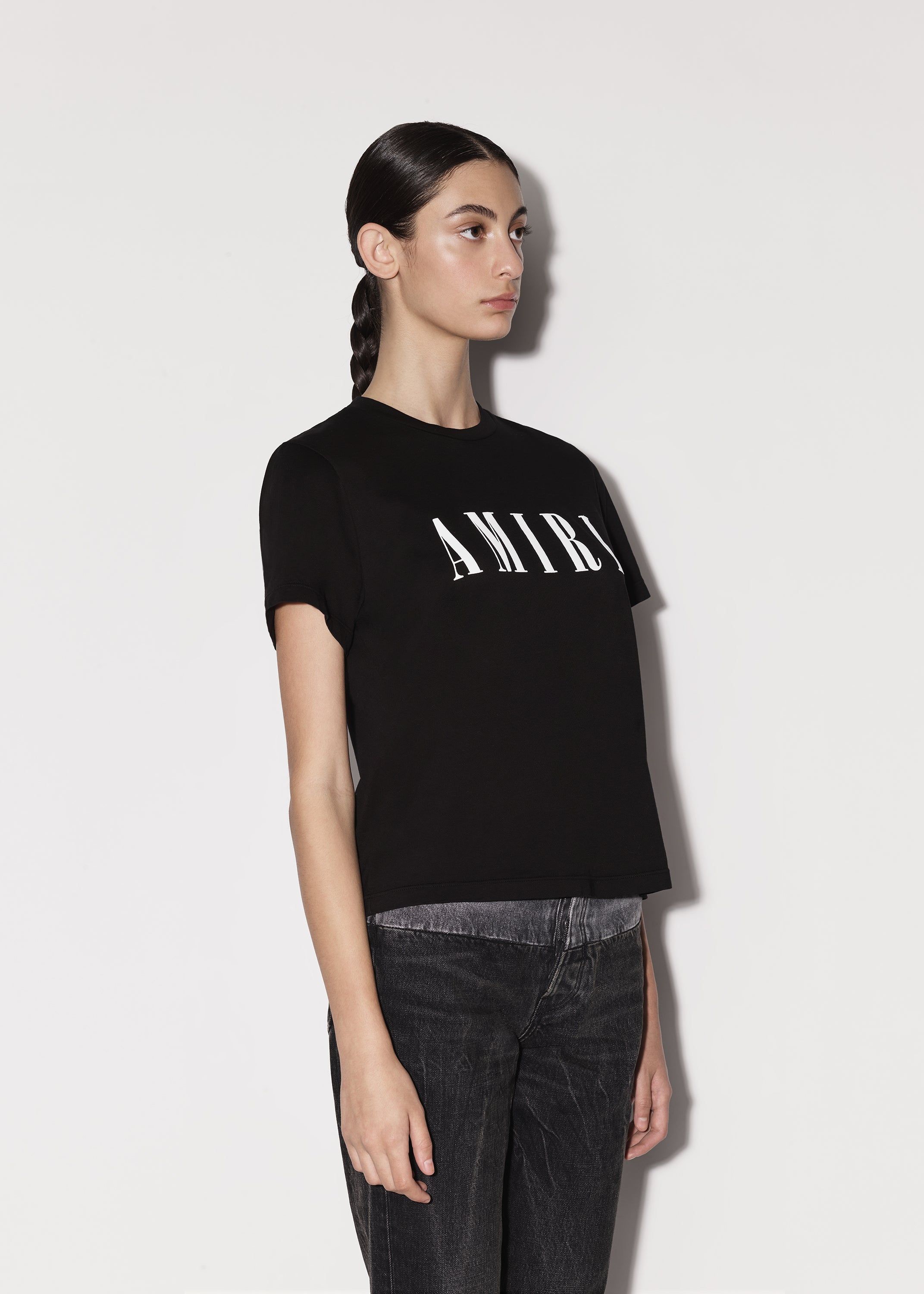 WOMEN - AMIRI CORE LOGO TEE - BLACK sold by AMIRI product image thumbnail 4