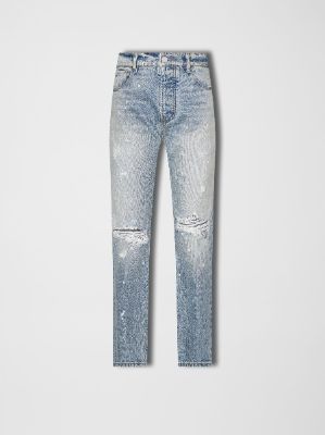 WOMEN - STRAIGHT - BLEACHED OUT INDIGO sold by AMIRI