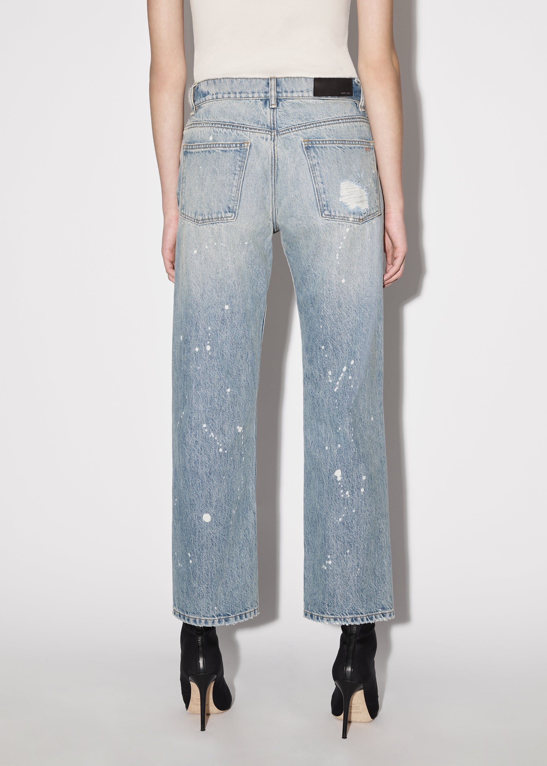 WOMEN - STRAIGHT - BLEACHED OUT INDIGO sold by AMIRI product image thumbnail 5