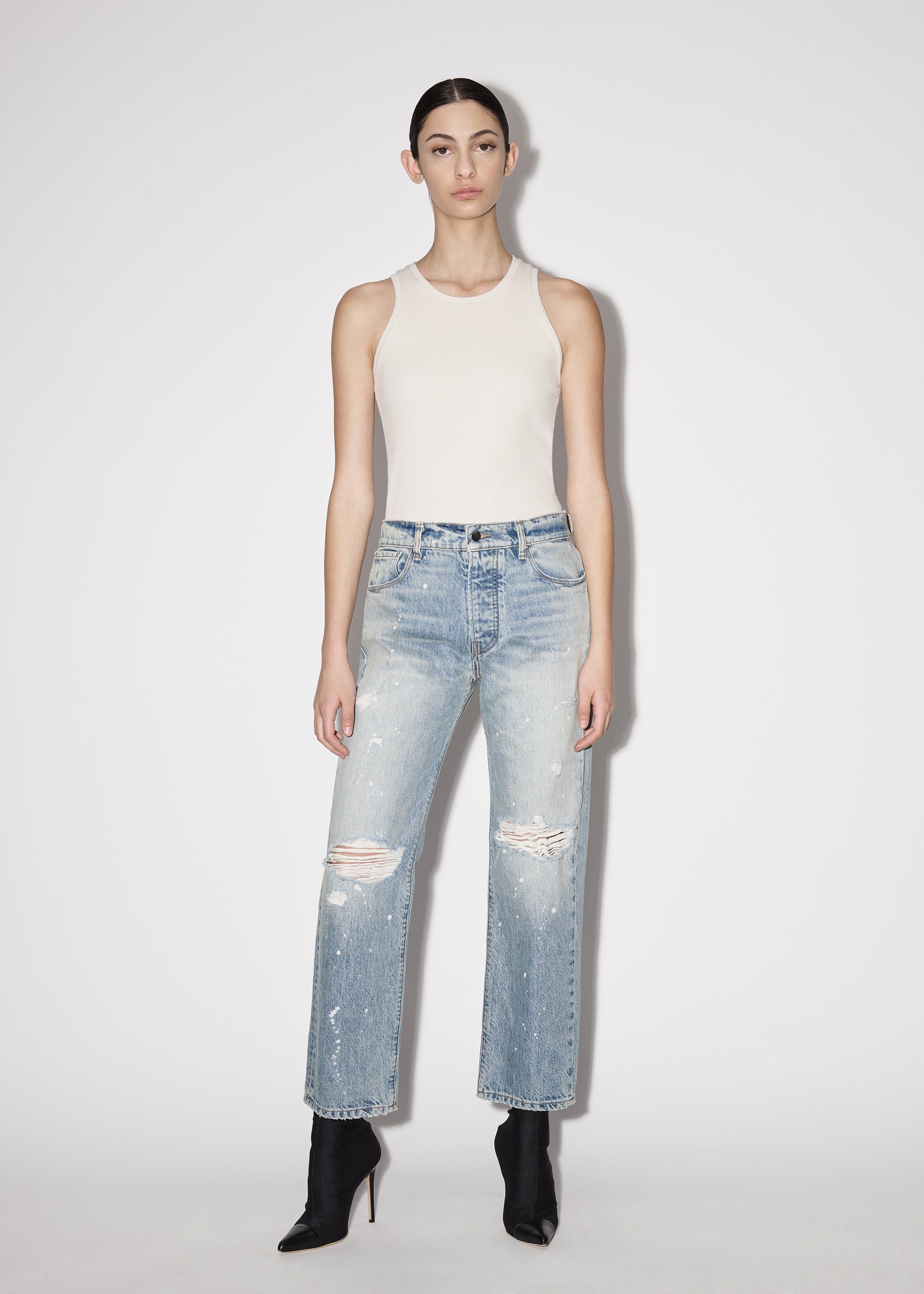 WOMEN - STRAIGHT - BLEACHED OUT INDIGO sold by AMIRI product image thumbnail 2