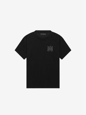 EXCLUSIVE M.A. TEE - BLACK / BLACK sold by AMIRI