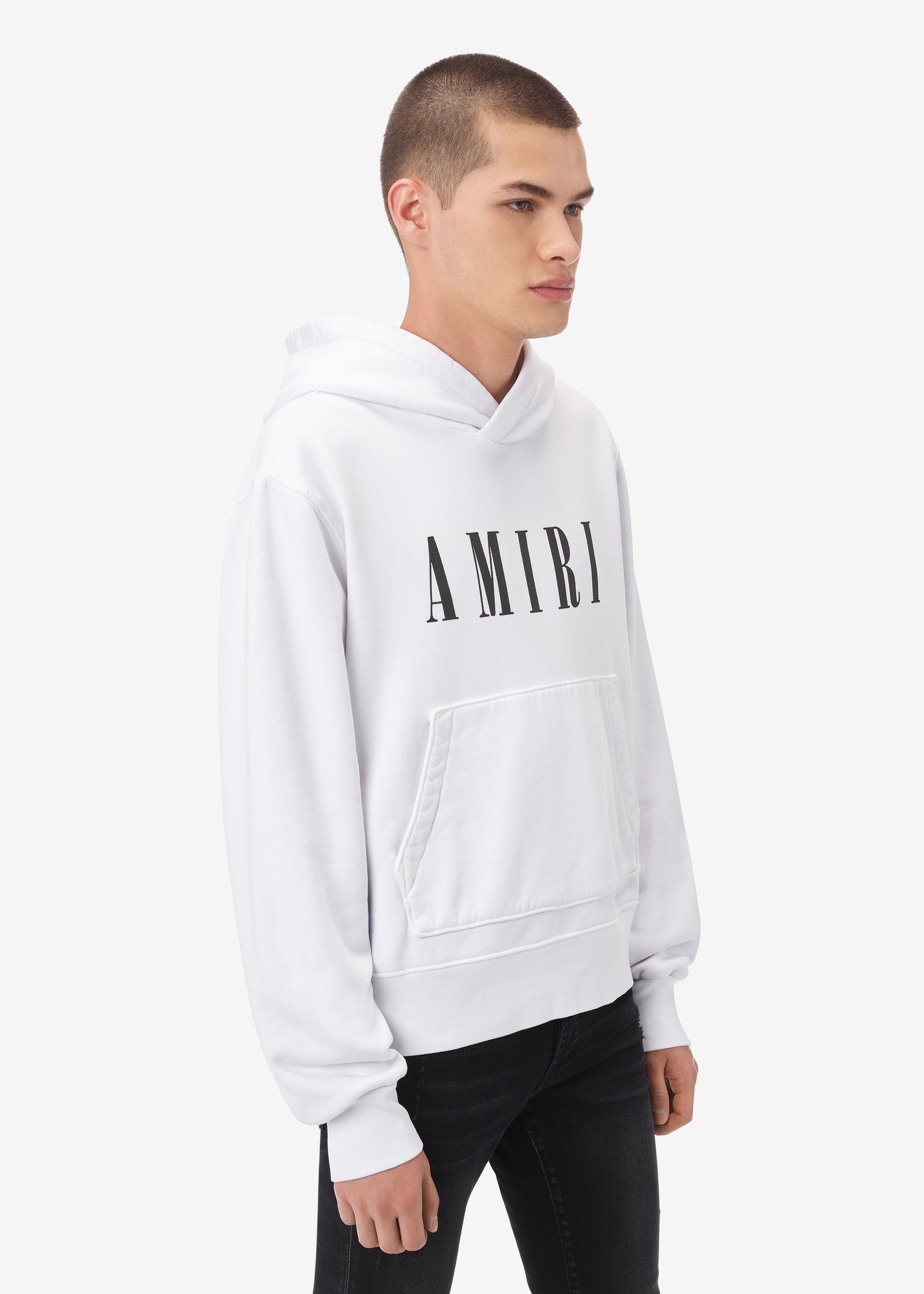 AMIRI CORE LOGO HOODIE - WHITE sold by AMIRI product image thumbnail 3