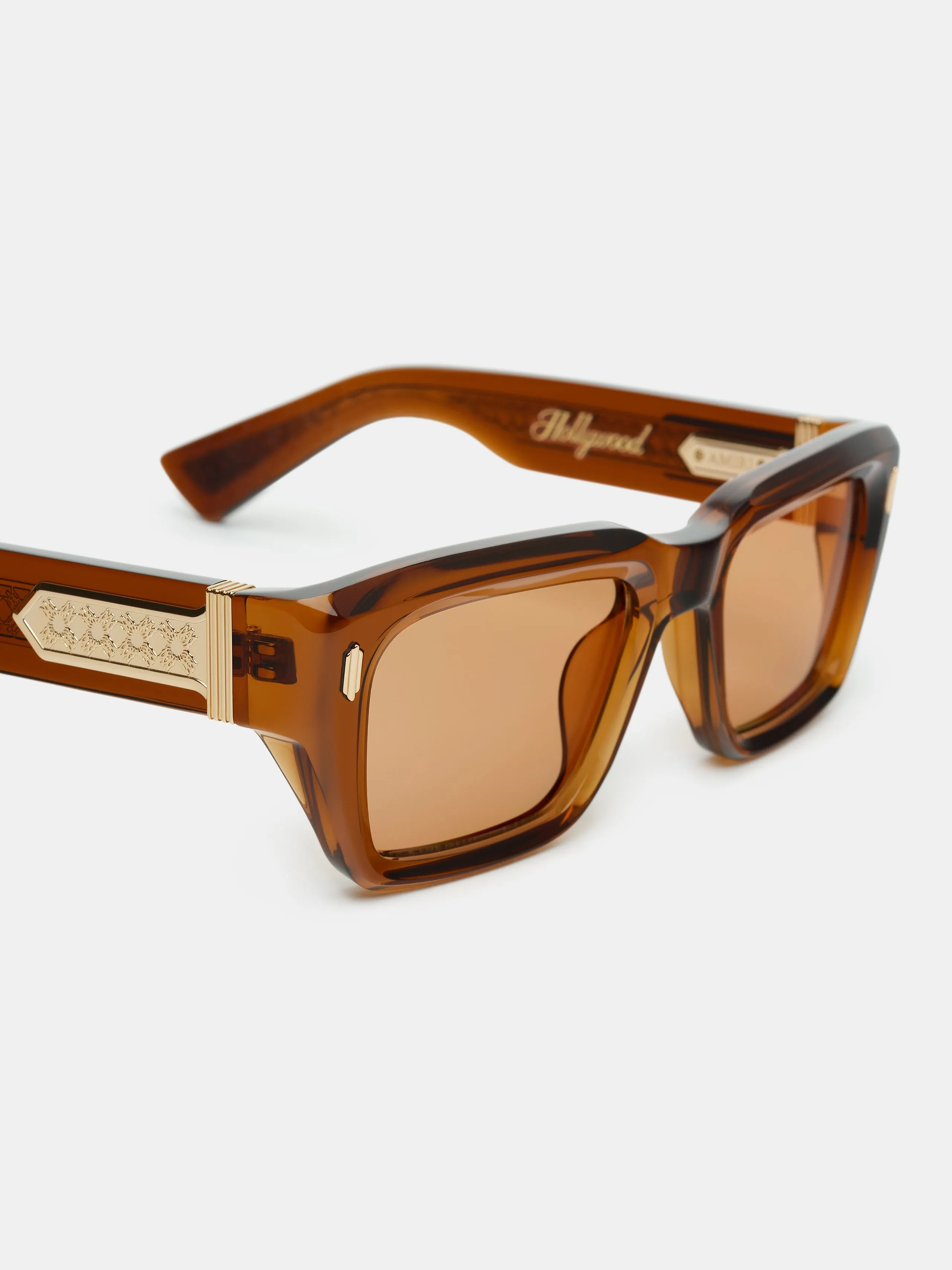 HOLLYWOOD SUNGLASSES - Brown sold by AMIRI product image thumbnail 4