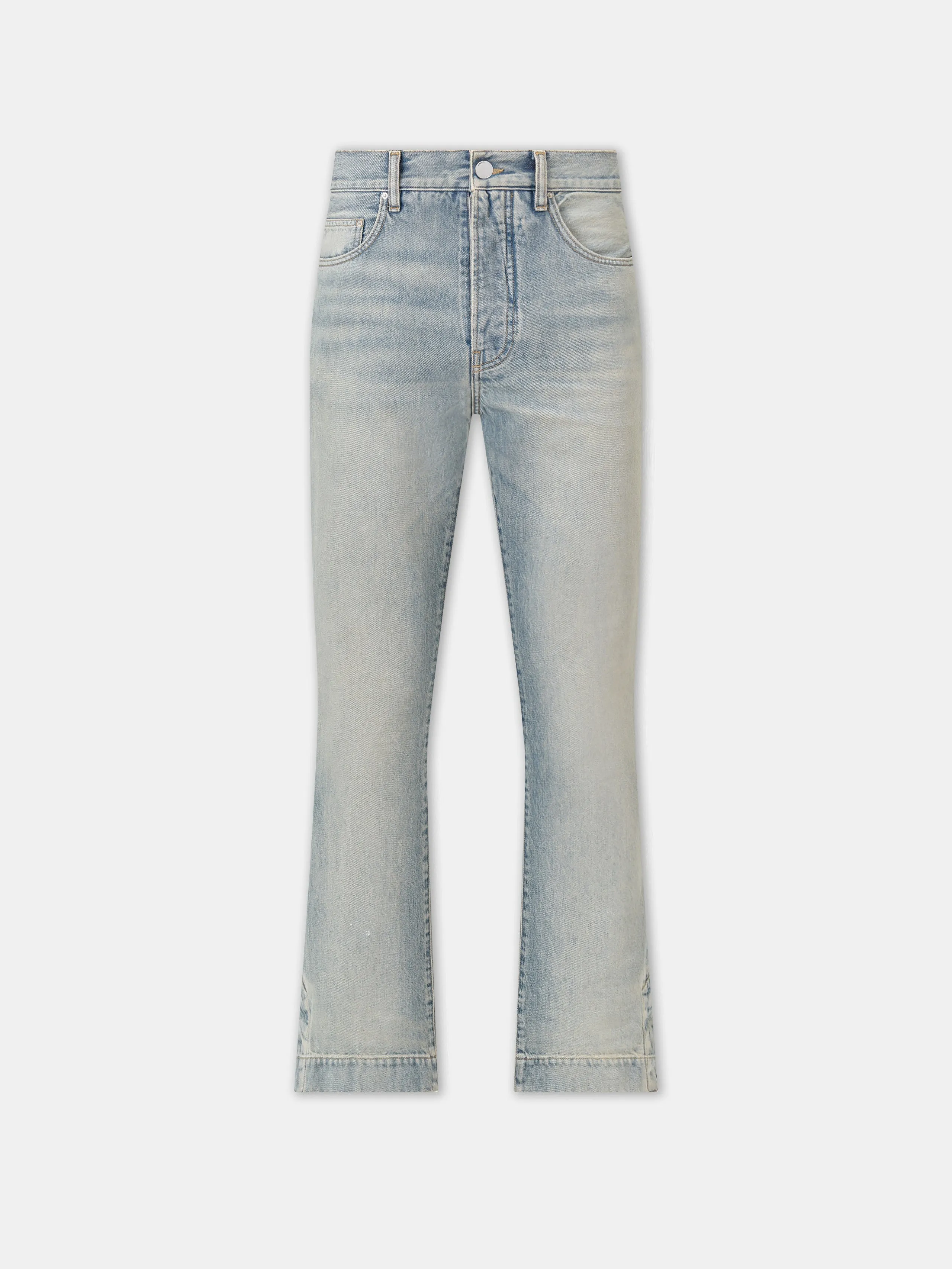 STRAIGHT FLARE JEAN - Antique Indigo sold by AMIRI