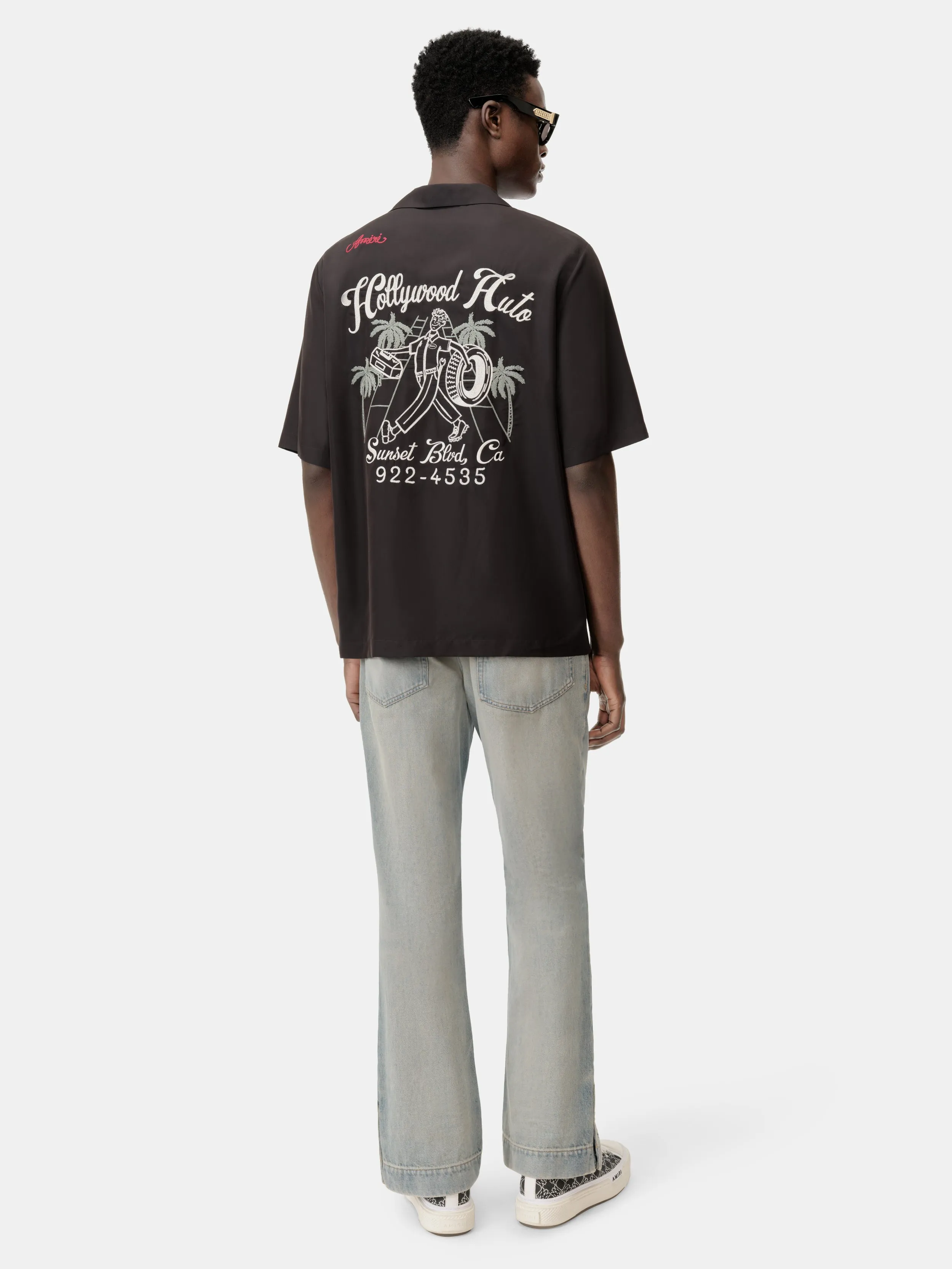 STRAIGHT FLARE JEAN - Antique Indigo sold by AMIRI product image thumbnail 5