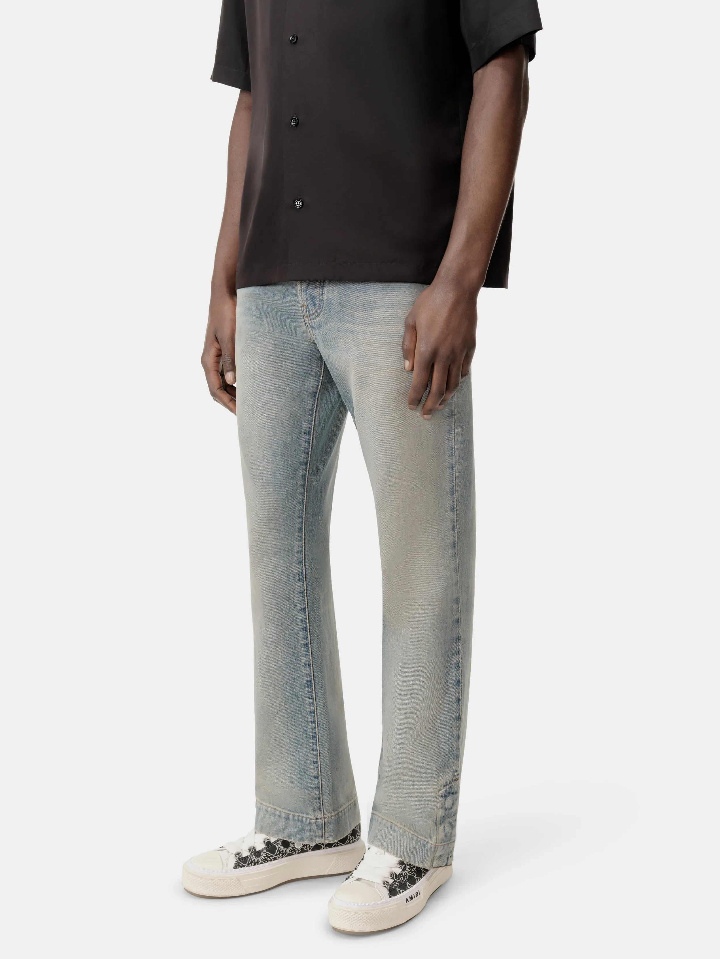 STRAIGHT FLARE JEAN - Antique Indigo sold by AMIRI product image thumbnail 4