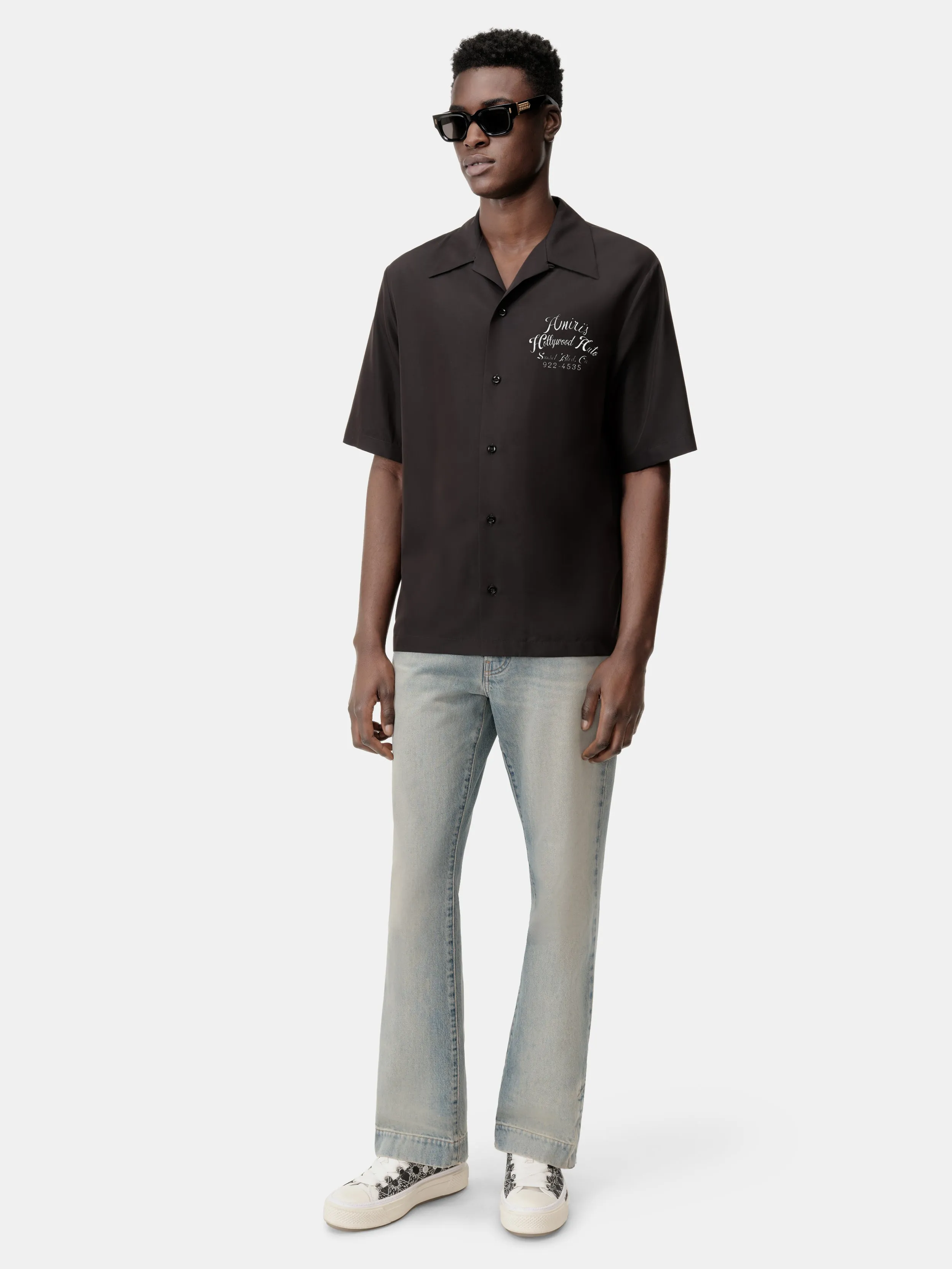 STRAIGHT FLARE JEAN - Antique Indigo sold by AMIRI product image thumbnail 2