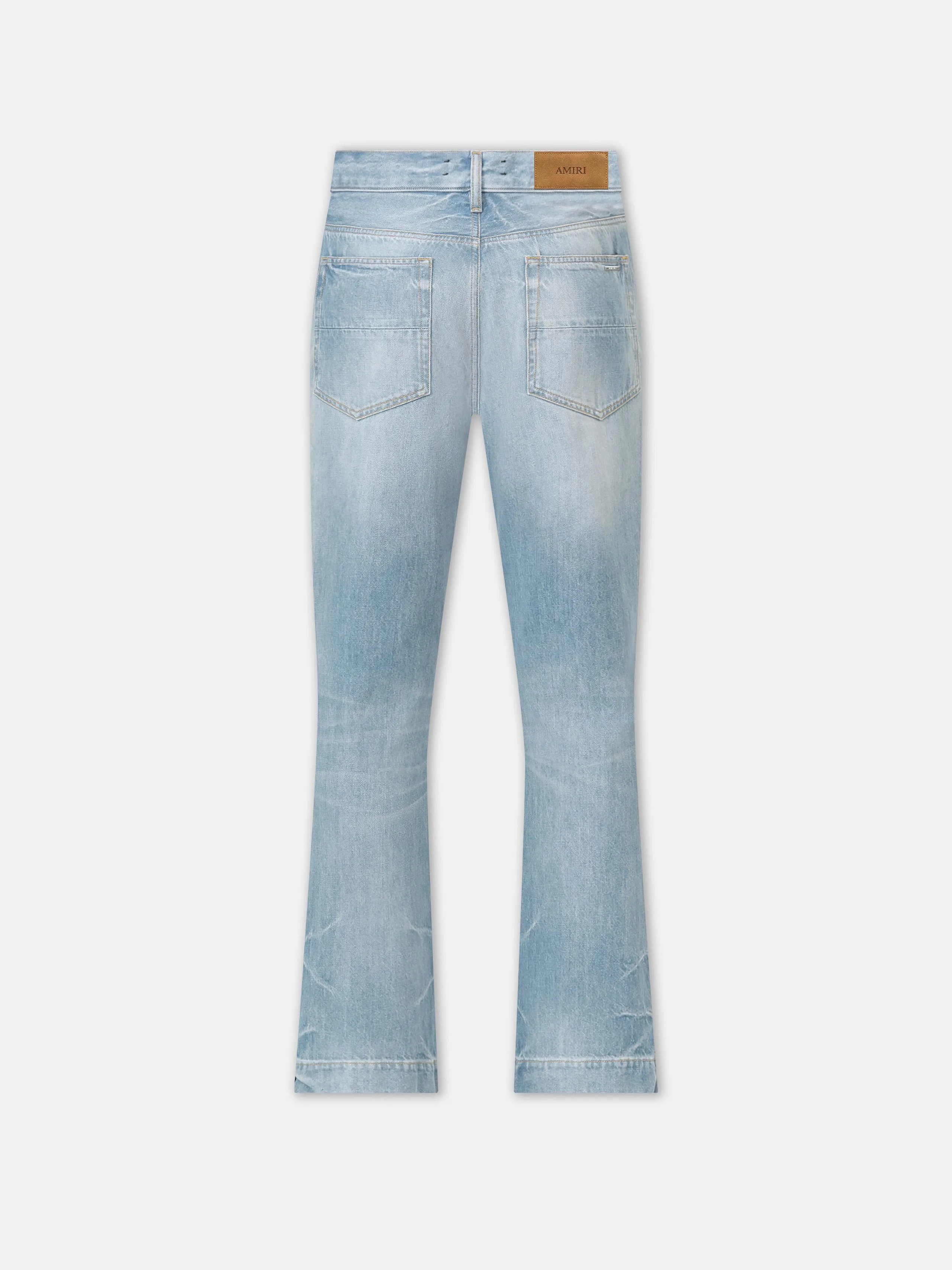 STRAIGHT FLARE JEAN - Faded Indigo sold by AMIRI product image thumbnail 3