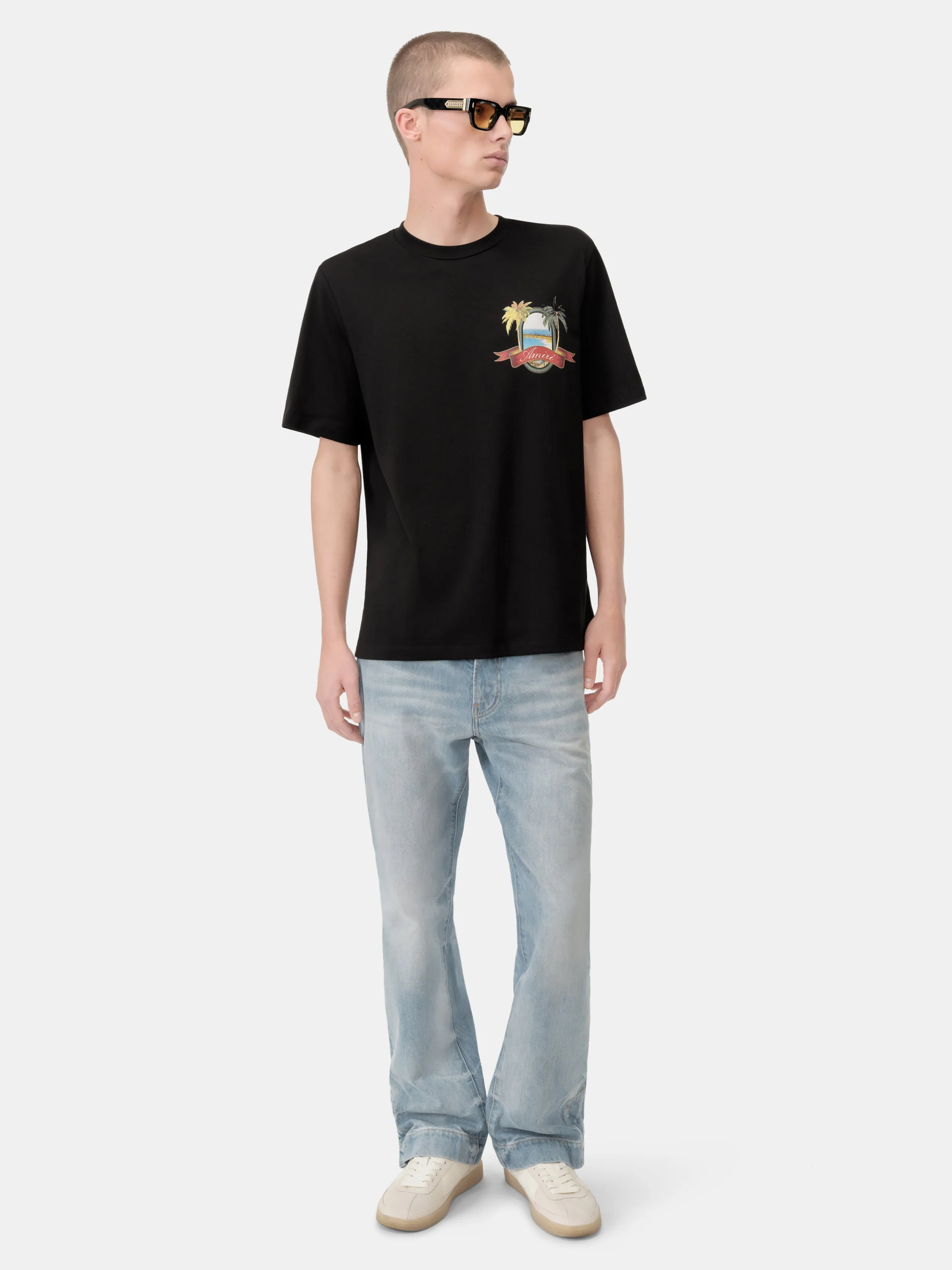 STRAIGHT FLARE JEAN - Faded Indigo sold by AMIRI product image thumbnail 2