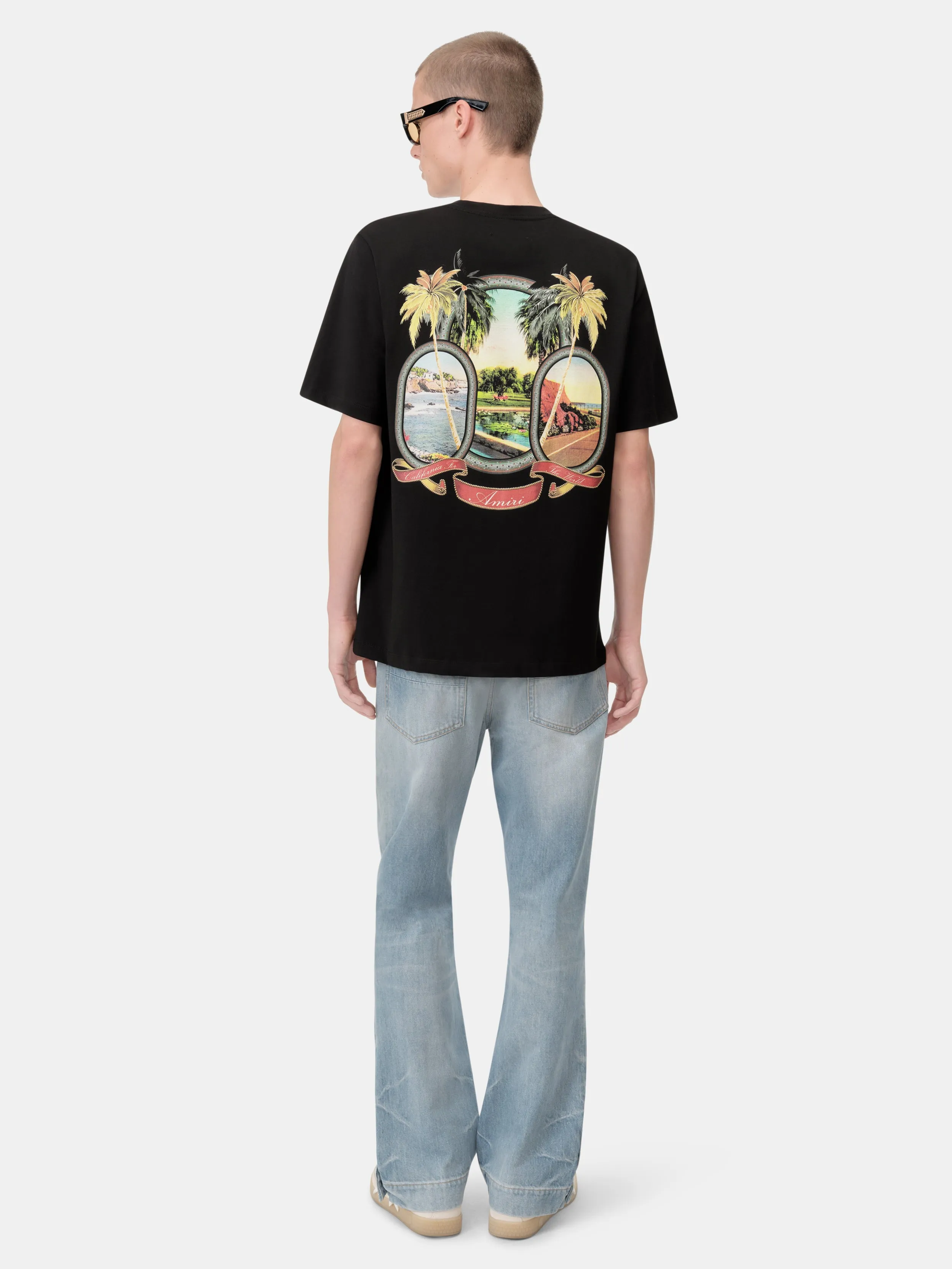 STRAIGHT FLARE JEAN - Faded Indigo sold by AMIRI product image thumbnail 5