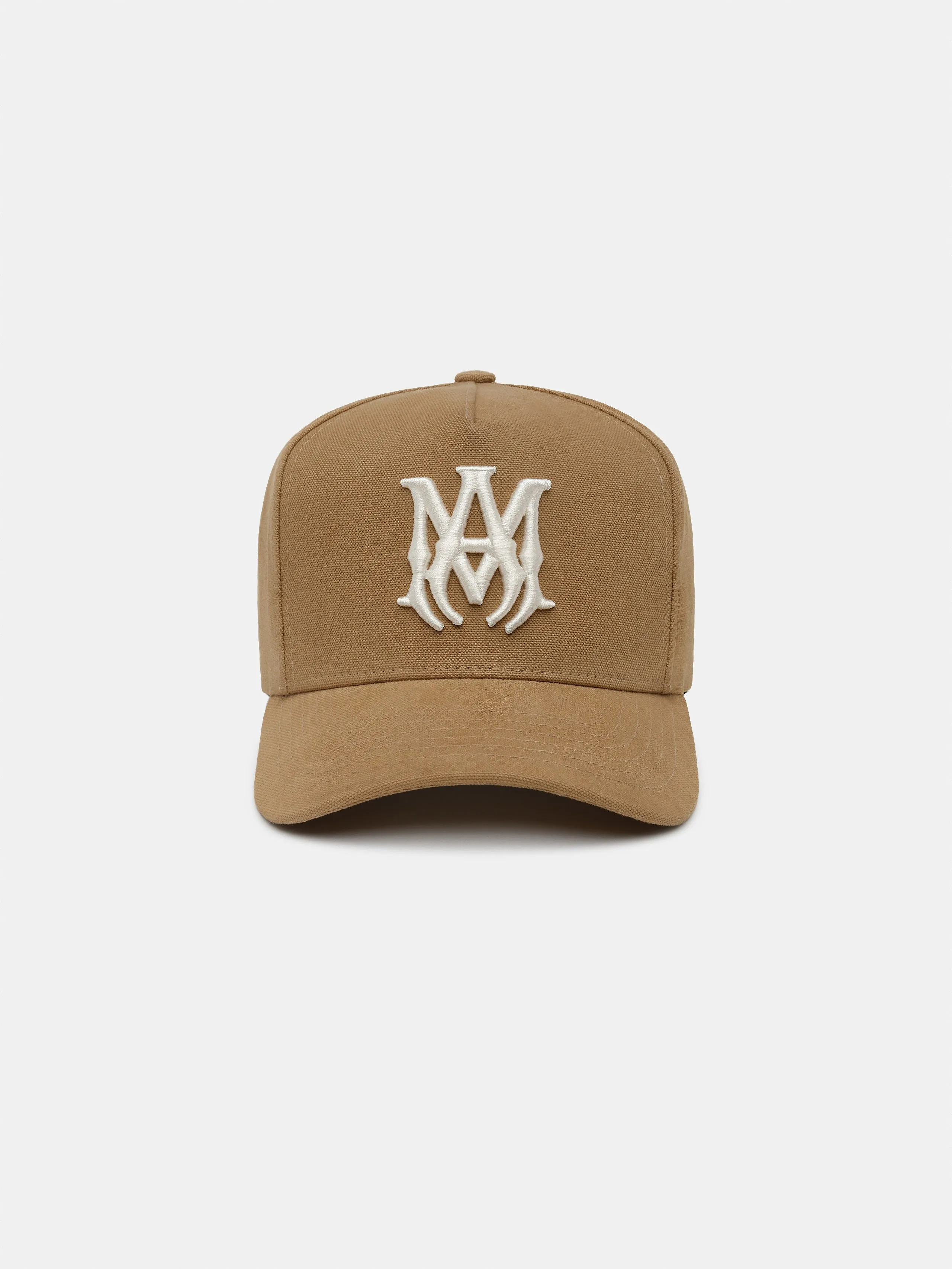 MA FULL CANVAS HAT - Camel sold by AMIRI
