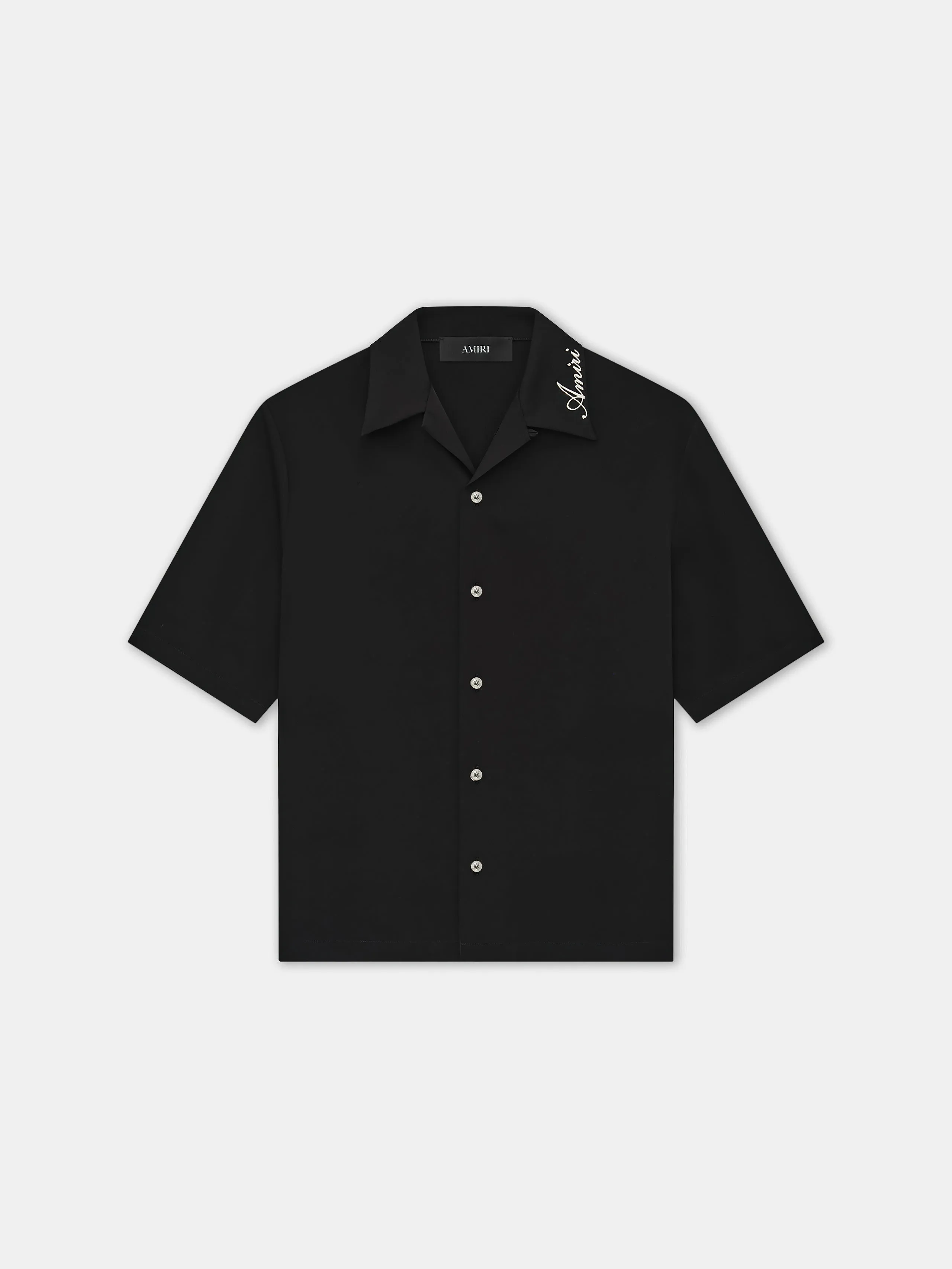 AMIRI CAMP SHIRT - Black sold by AMIRI