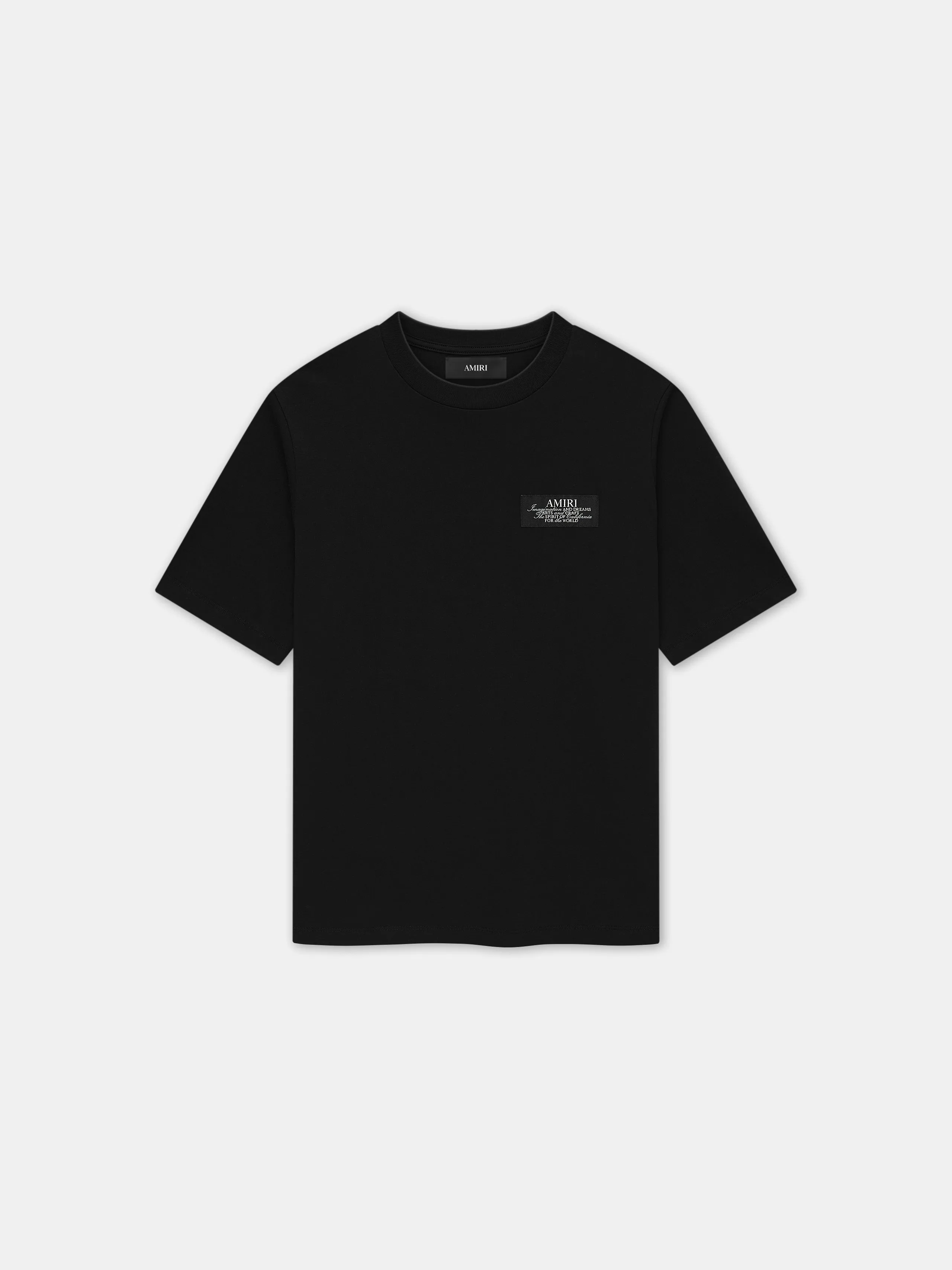 AMIRI SPIRIT TEE - Black sold by AMIRI