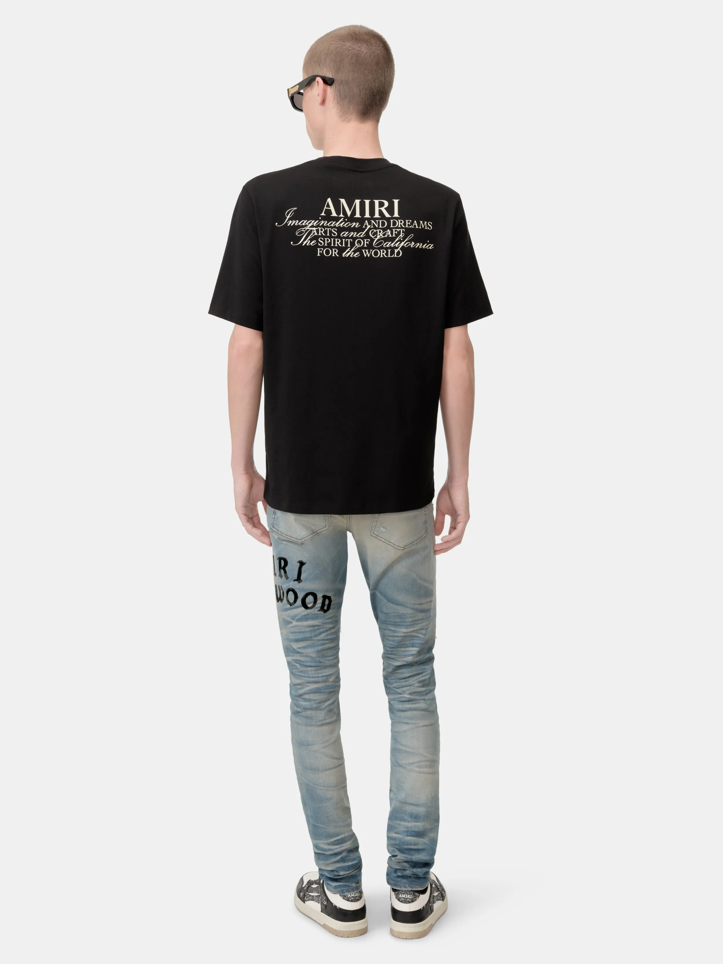 AMIRI SPIRIT TEE - Black sold by AMIRI product image thumbnail 5