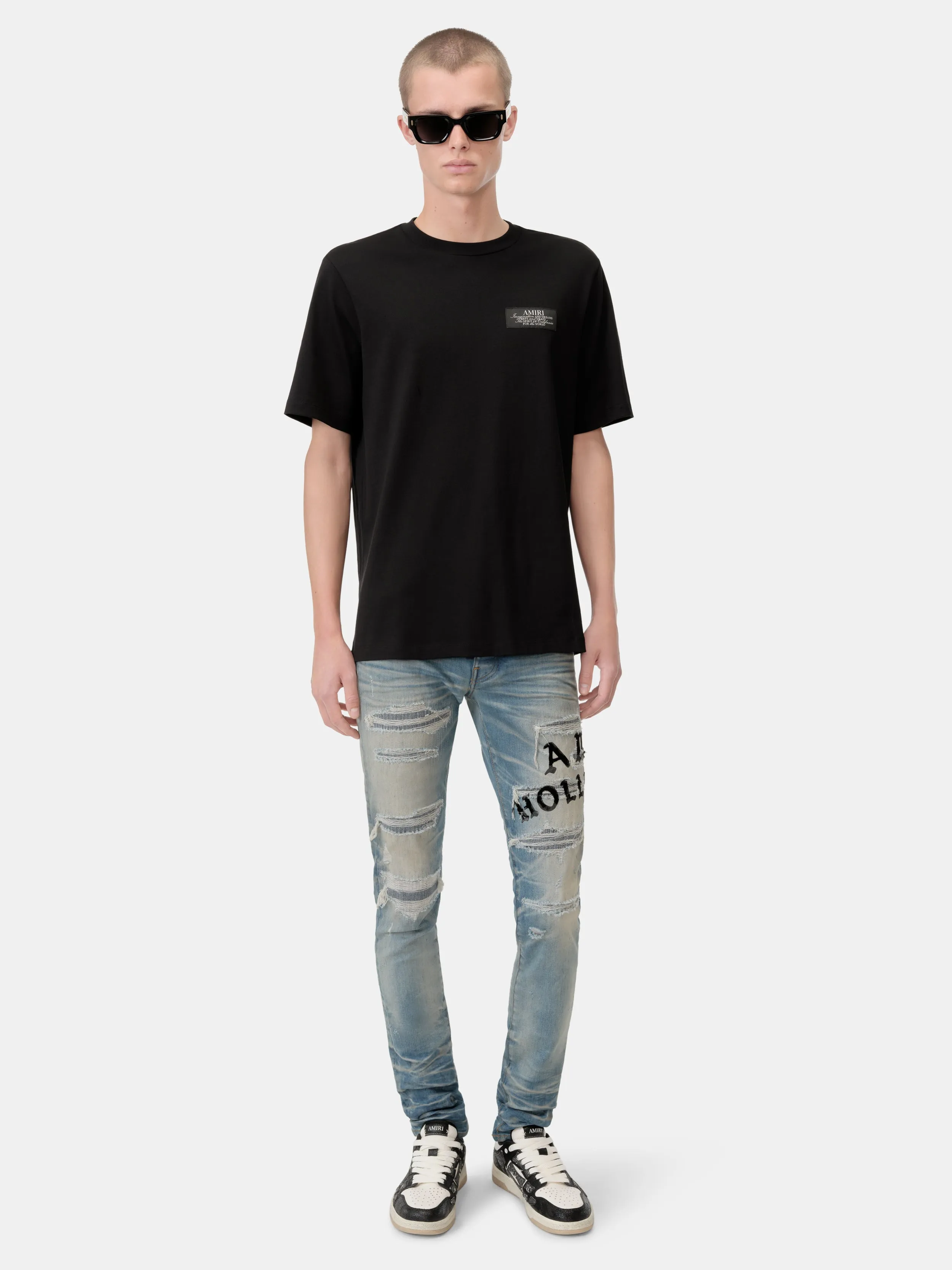 AMIRI SPIRIT TEE - Black sold by AMIRI product image thumbnail 2