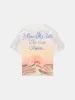 FOLLOW ME OVERSIZED TEE - Ivory sold by AMIRI