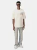 FOLLOW ME OVERSIZED TEE - Ivory sold by AMIRI