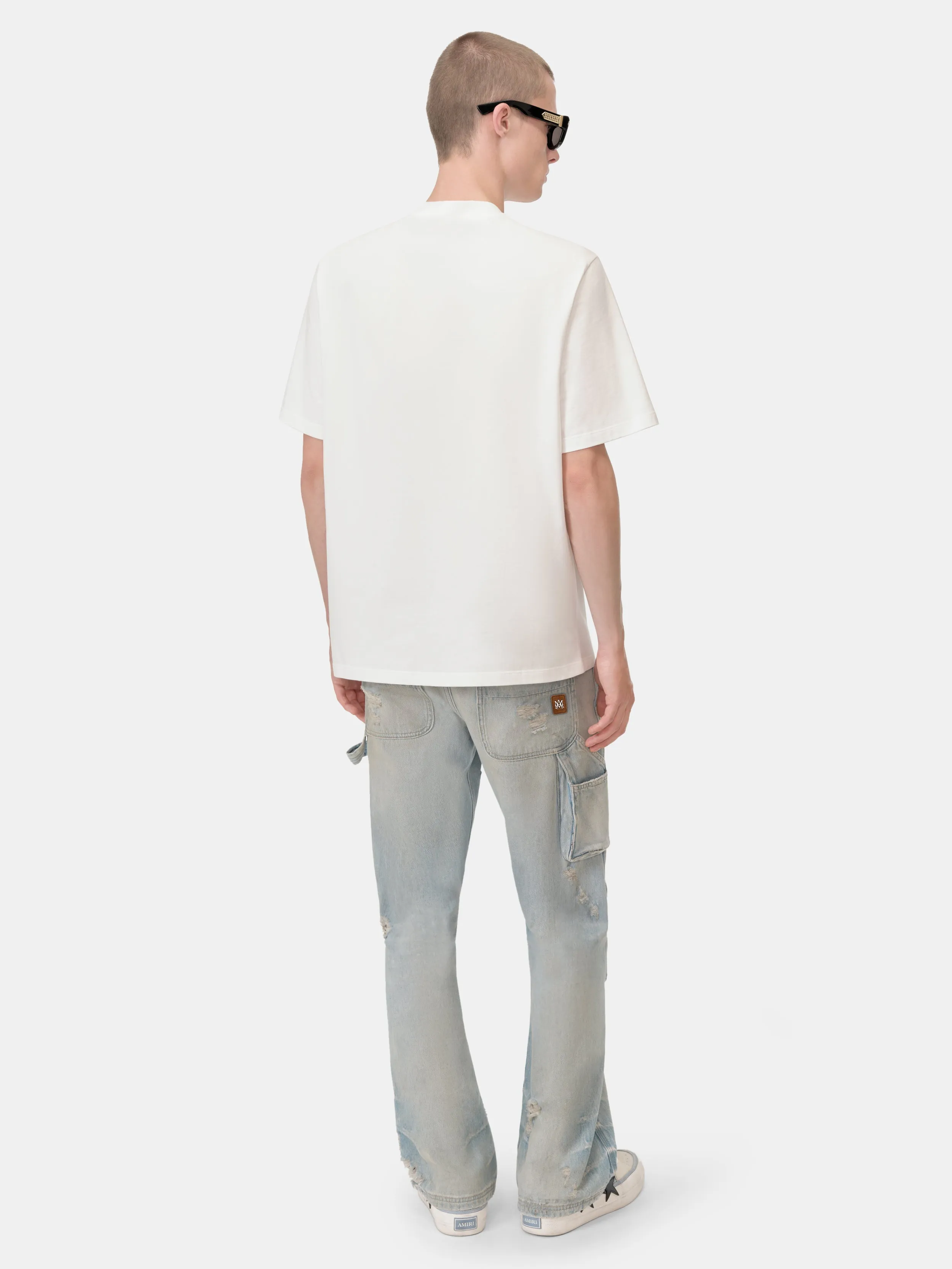 LIVING THE DREAM TEE - Ivory sold by AMIRI product image thumbnail 5