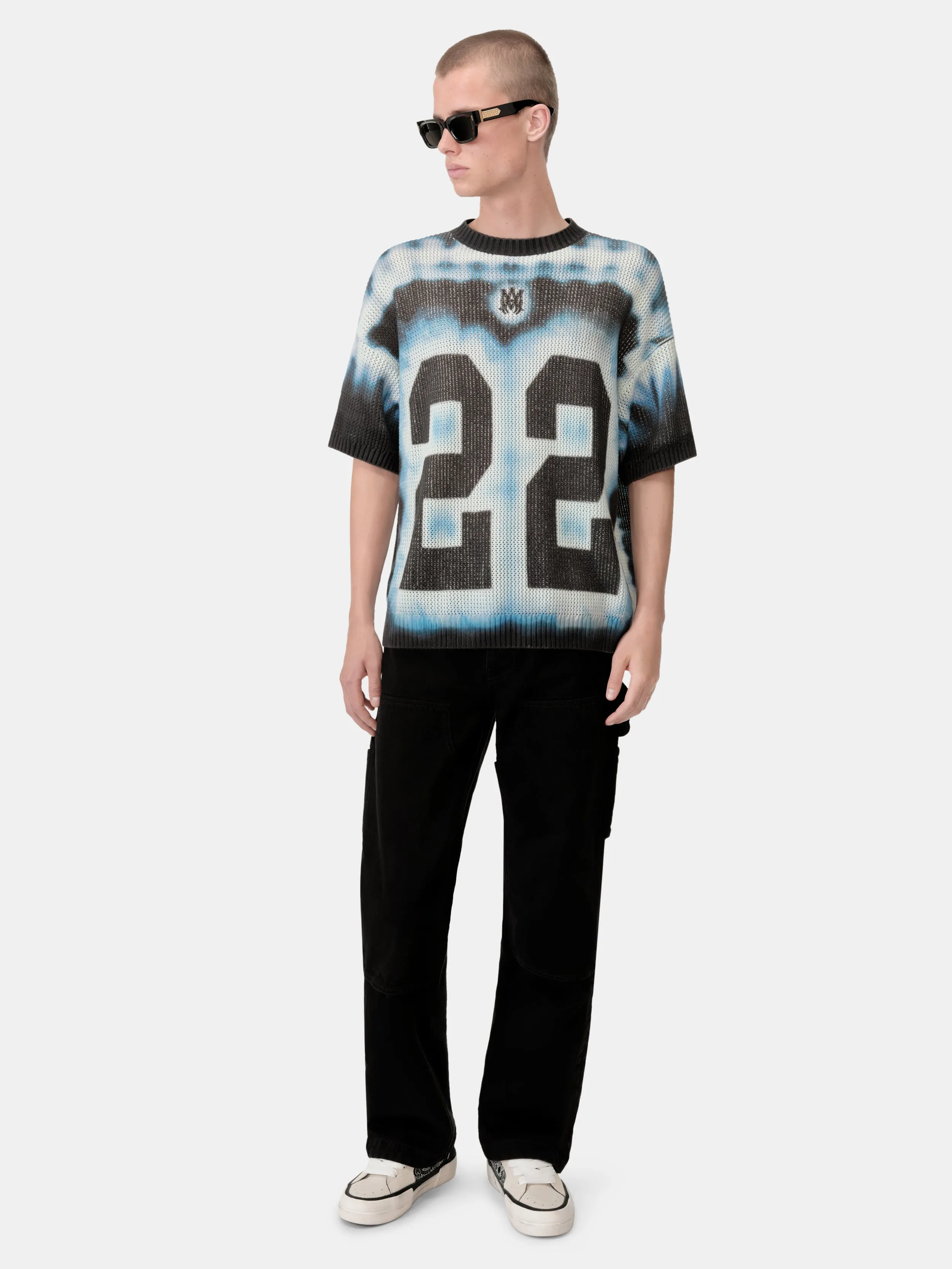 22 TIE DYE TEE - Ashley Blue sold by AMIRI product image thumbnail 2