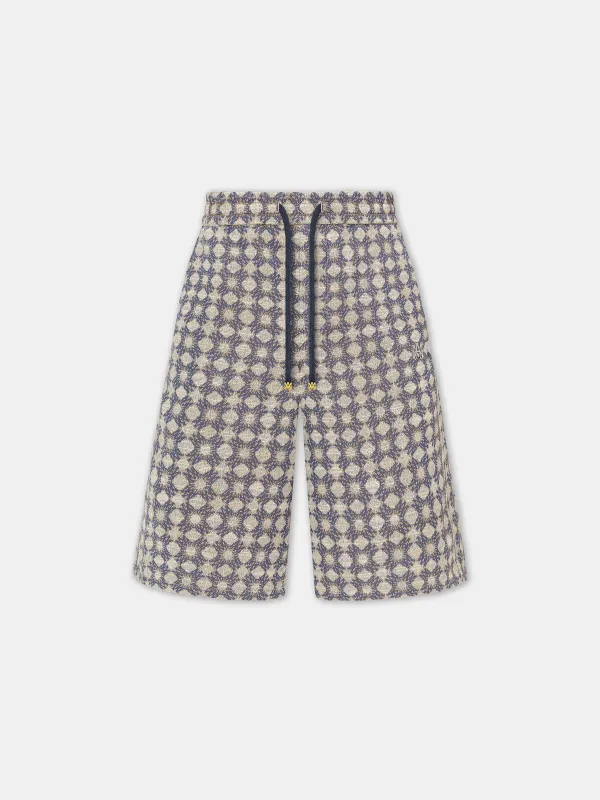 MA QUAD BOUCLE SHORT - Midnight Blue sold by AMIRI