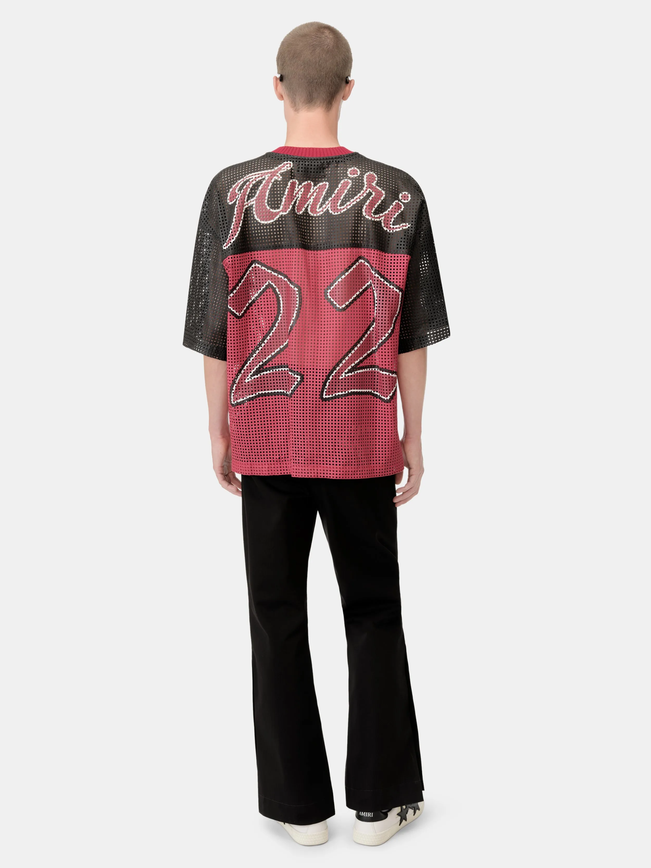 AMIRI 22 OVERSIZED JERSEY - Varsity Red sold by AMIRI product image thumbnail 5