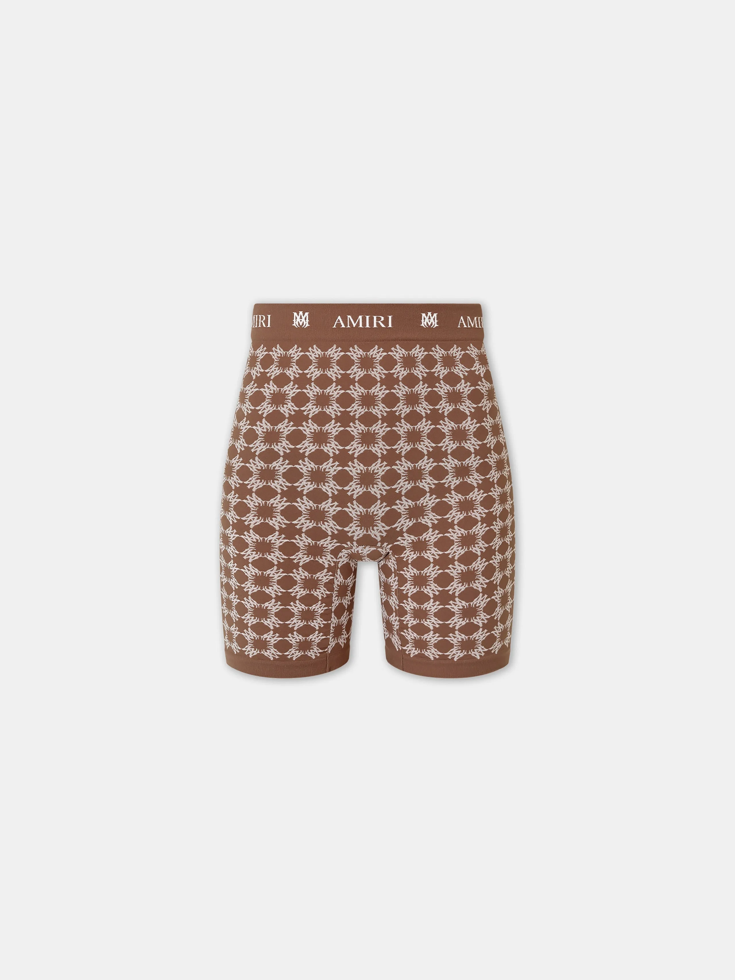 WOMEN - WOMEN'S MA QUAD SEAMLESS SHORT - Chocolate sold by AMIRI