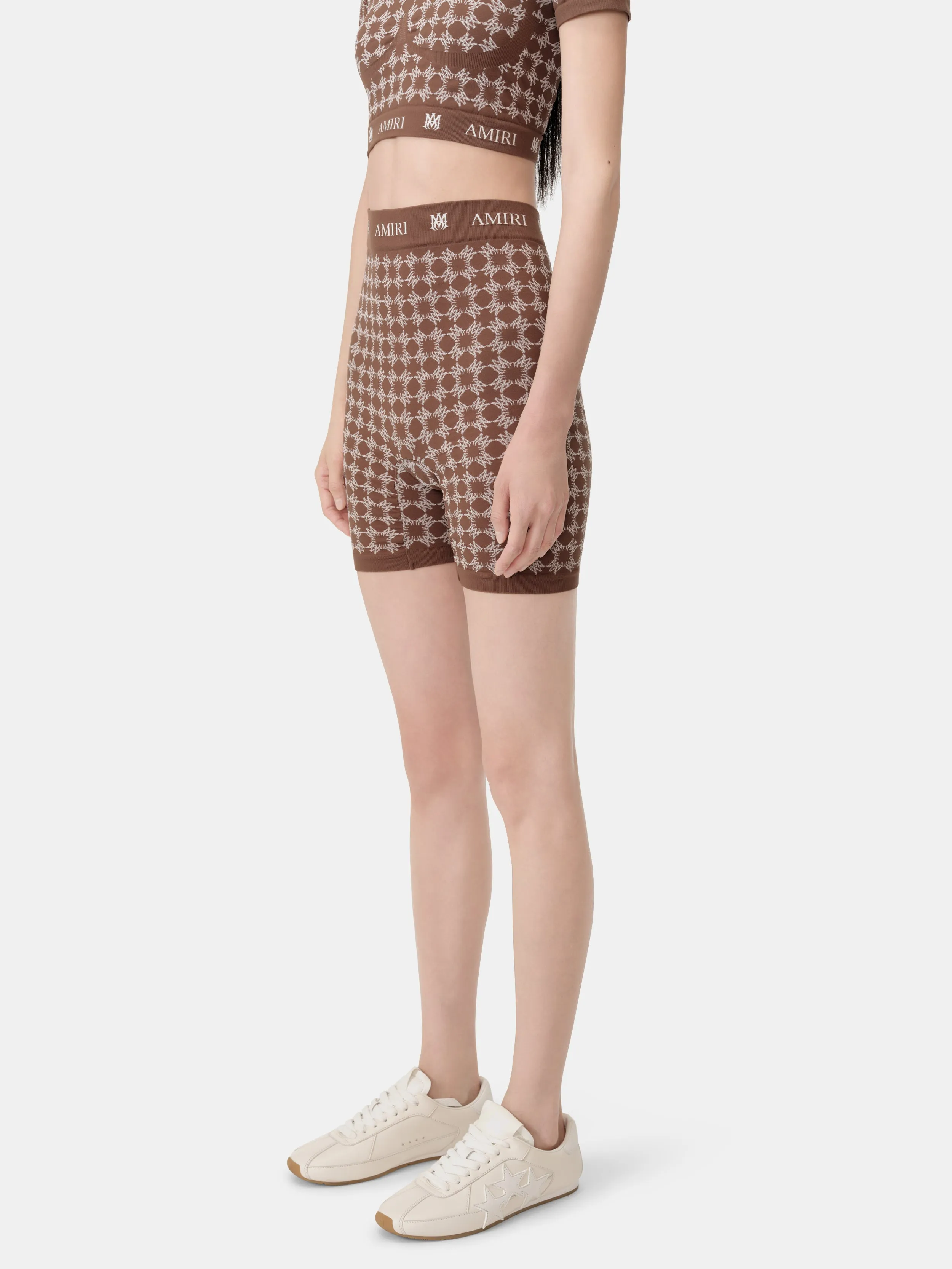 WOMEN - WOMEN'S MA QUAD SEAMLESS SHORT - Chocolate sold by AMIRI product image thumbnail 4