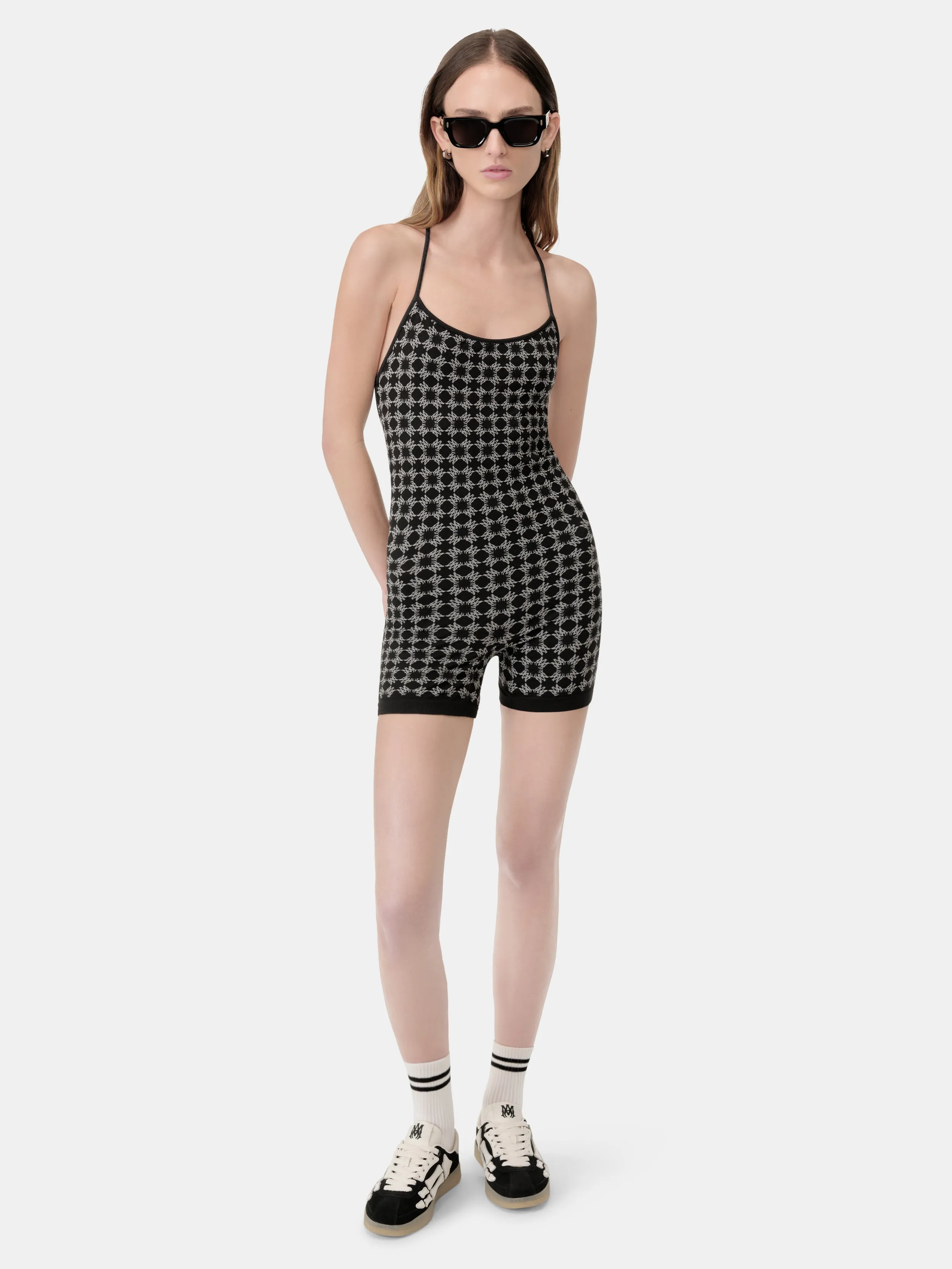 WOMEN - WOMEN'S MA QUAD SEAMLESS ROMPER - Black sold by AMIRI product image thumbnail 2