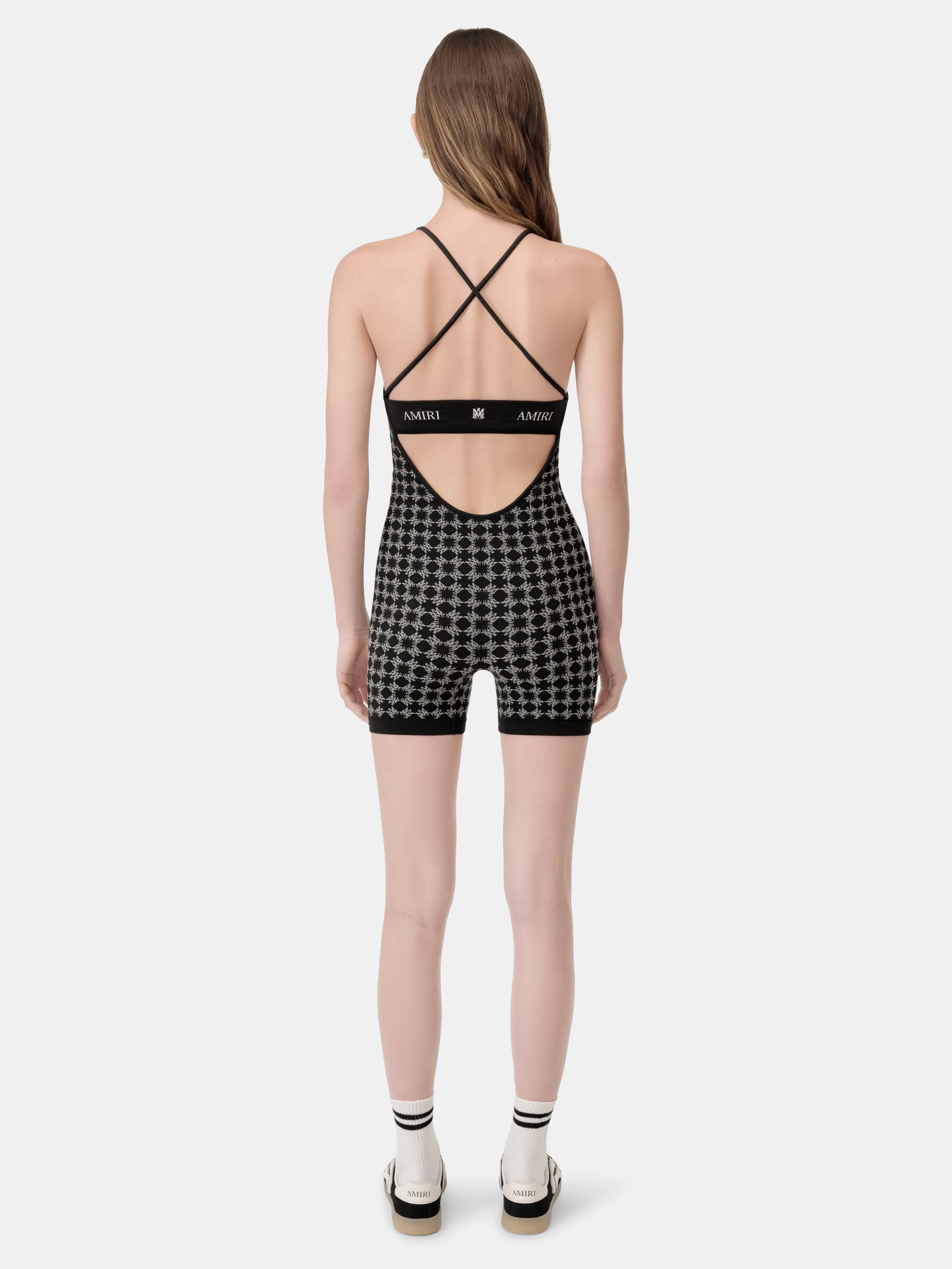 WOMEN - WOMEN'S MA QUAD SEAMLESS ROMPER - Black sold by AMIRI product image thumbnail 5