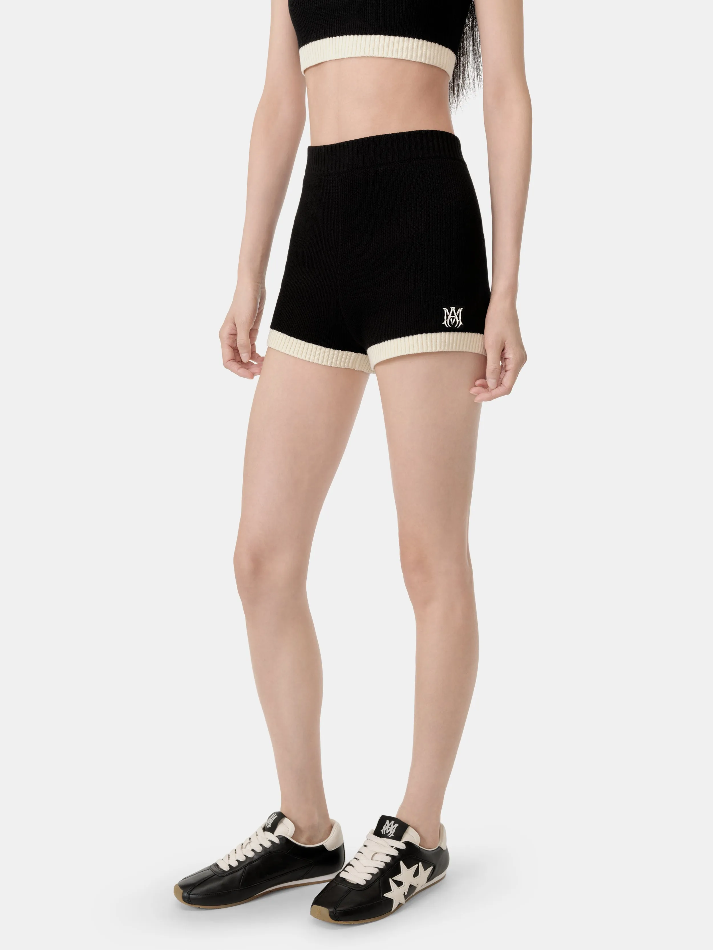 WOMEN - WOMEN'S MA SHORT - Black sold by AMIRI product image thumbnail 4