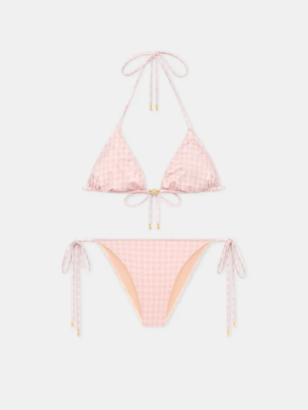 WOMEN - WOMEN'S MA QUAD BIKINI - Dusk Pink made by AMIRI