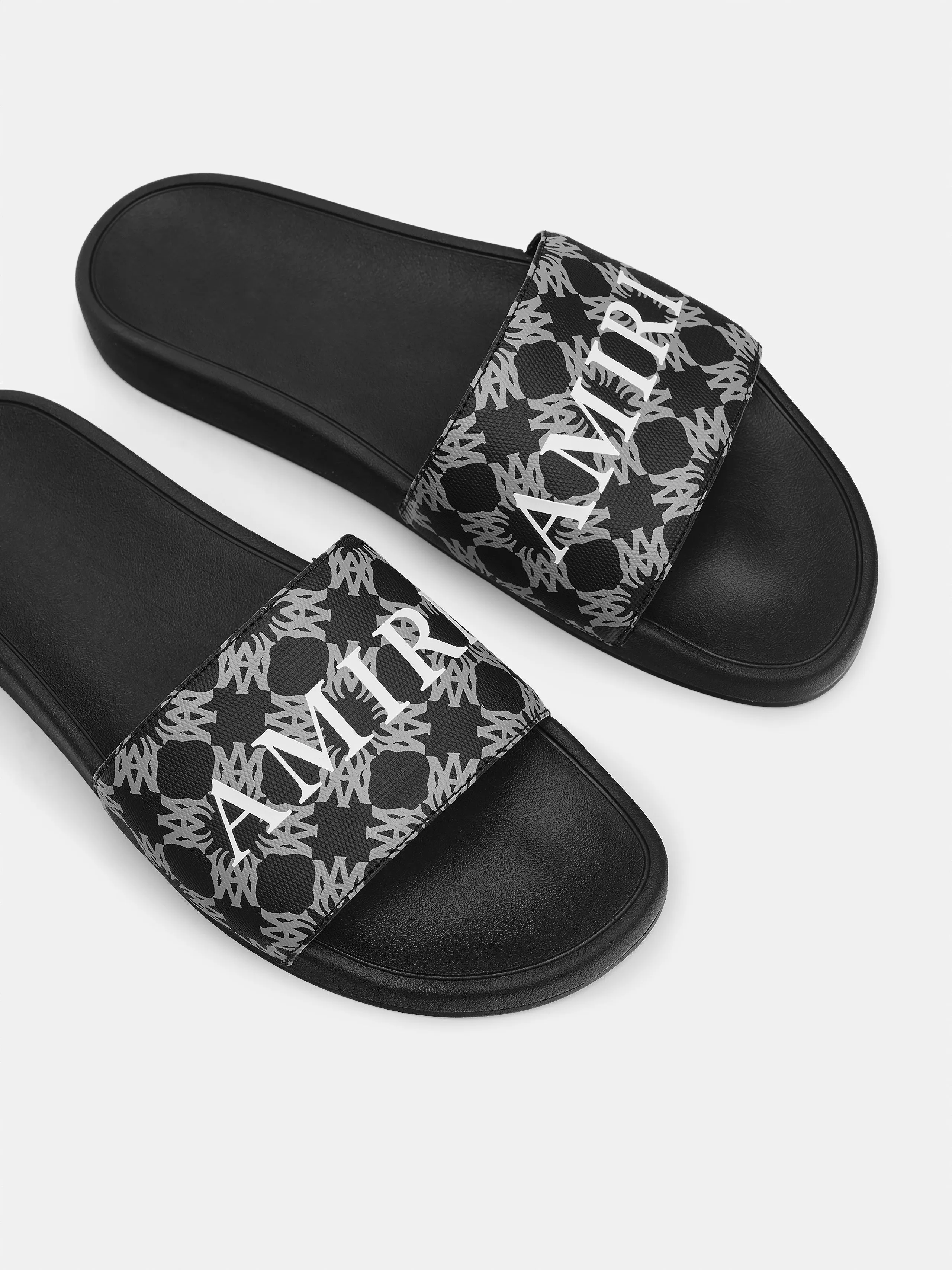 MA QUAD CANVAS POOL SLIDE - Black sold by AMIRI product image thumbnail 5