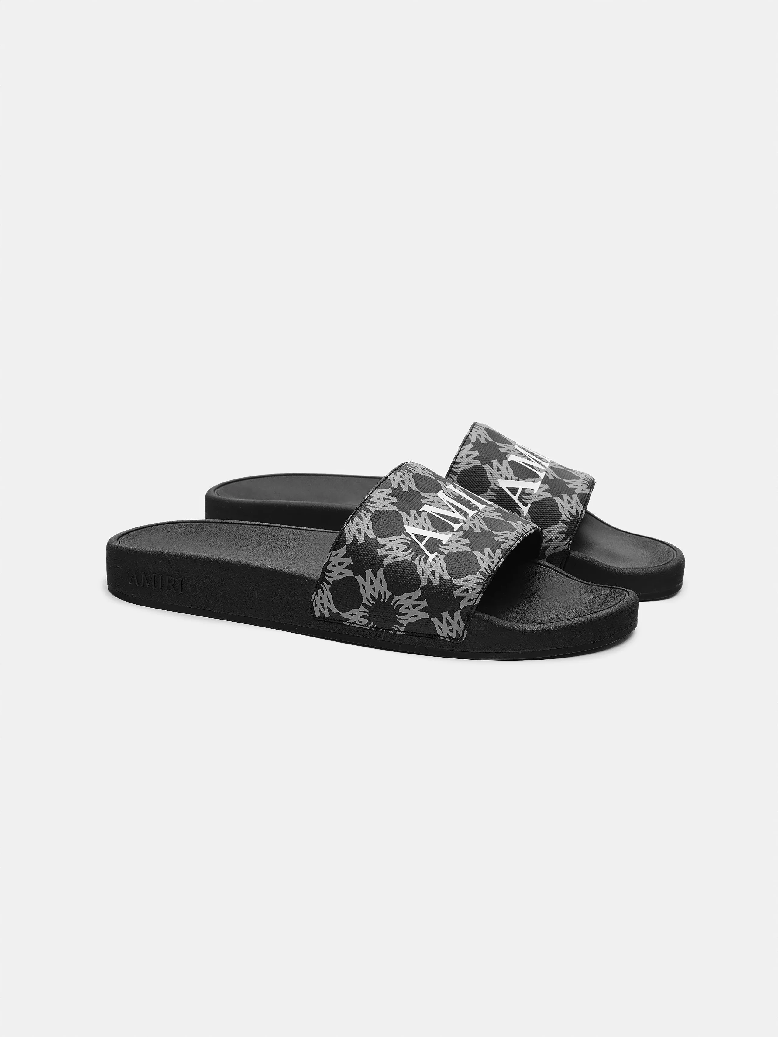 MA QUAD CANVAS POOL SLIDE - Black sold by AMIRI product image thumbnail 2