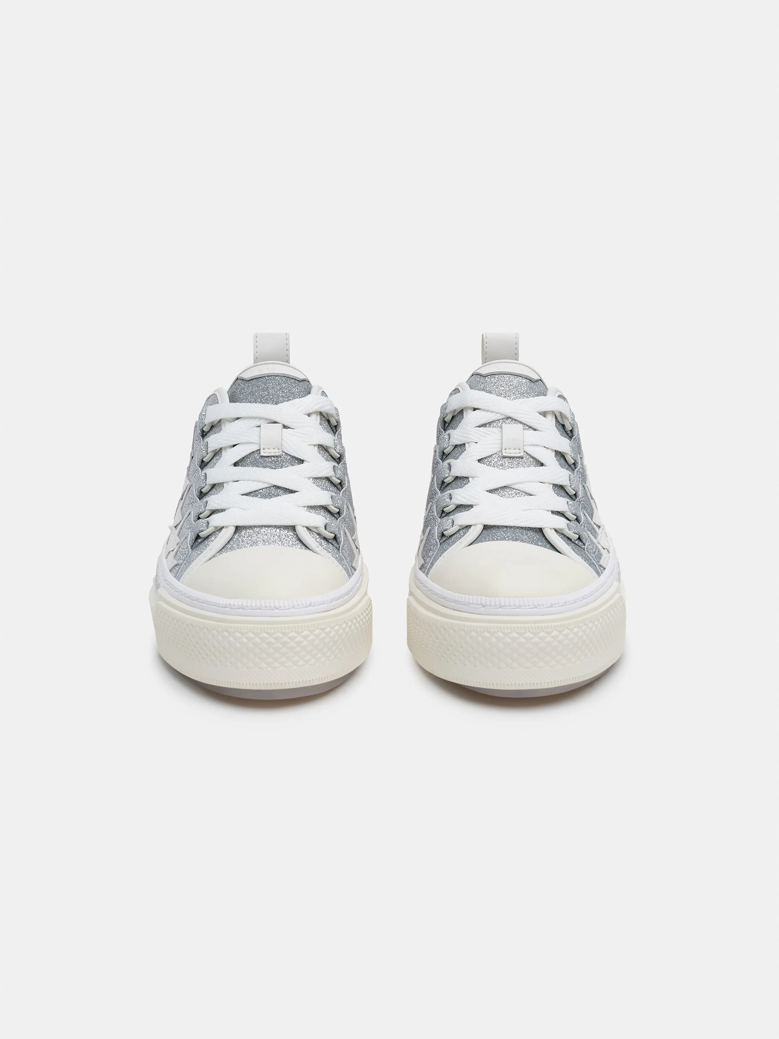 WOMEN - WOMEN'S GLITTER STARS COURT LOW - Silver sold by AMIRI product image thumbnail 3