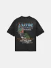 AMIRI SUNNY PLACE OVERSIZED TEE - Black sold by AMIRI