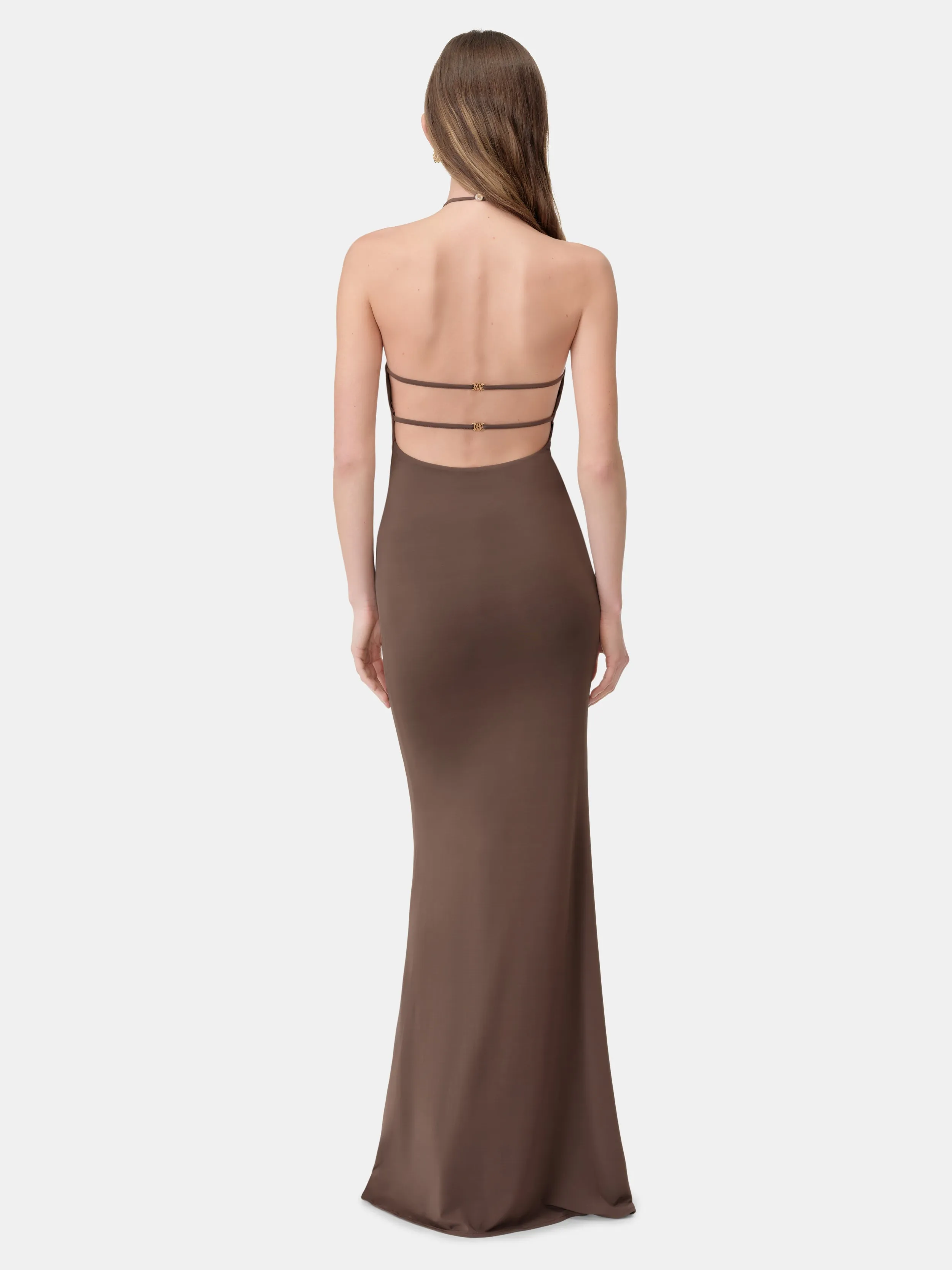WOMEN - WOMEN'S MAXI SKIRT - Walnut Brown sold by AMIRI product image thumbnail 5