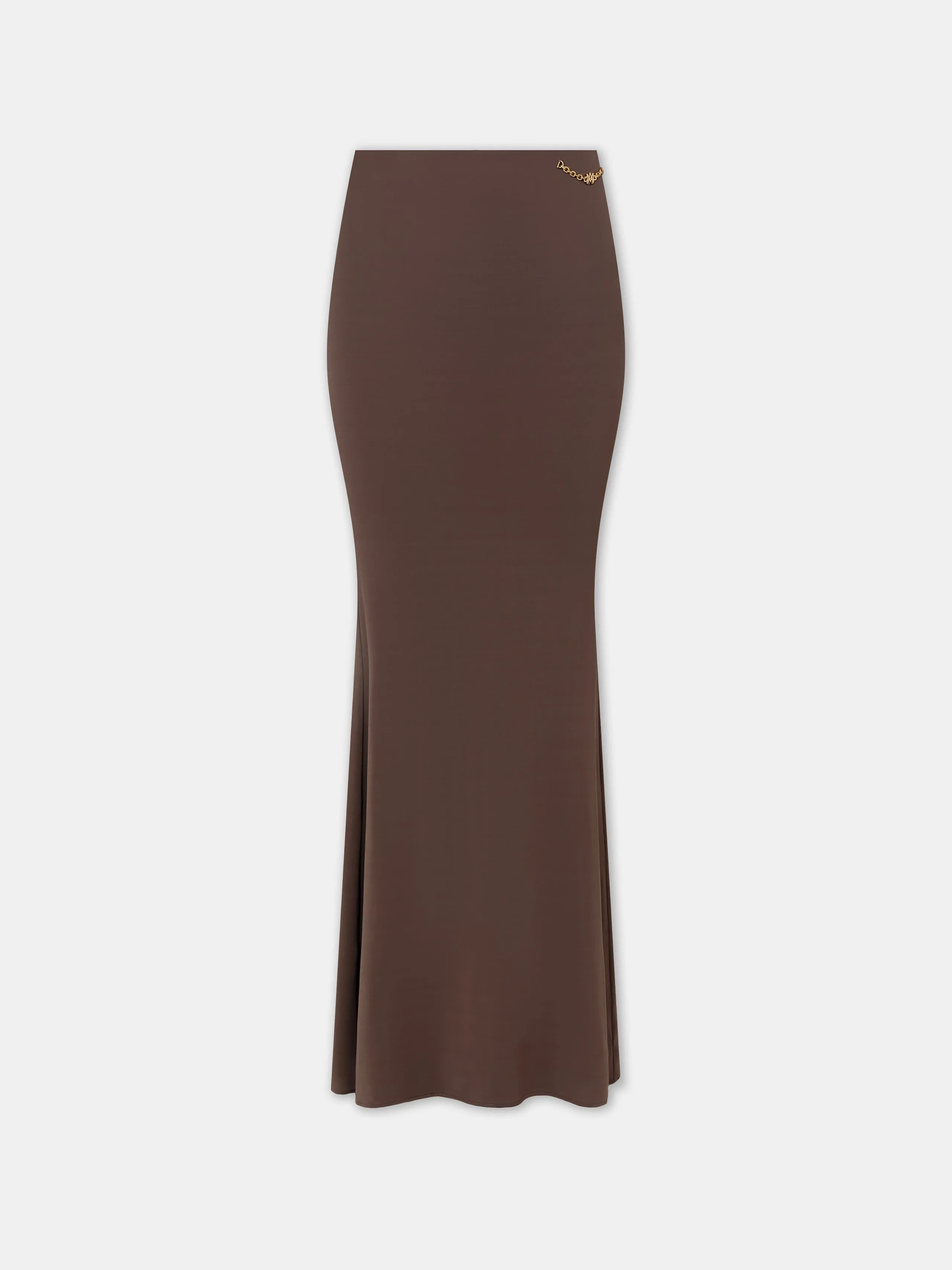 WOMEN - WOMEN'S MAXI SKIRT - Walnut Brown sold by AMIRI