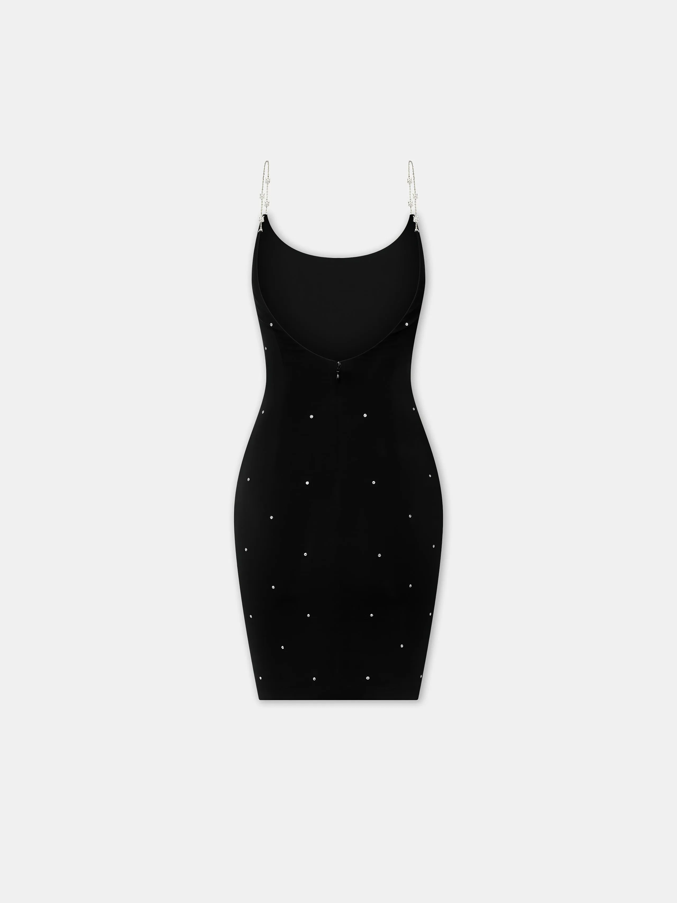 WOMEN - WOMEN'S CRYSTAL MINI DRESS - Black sold by AMIRI product image thumbnail 3