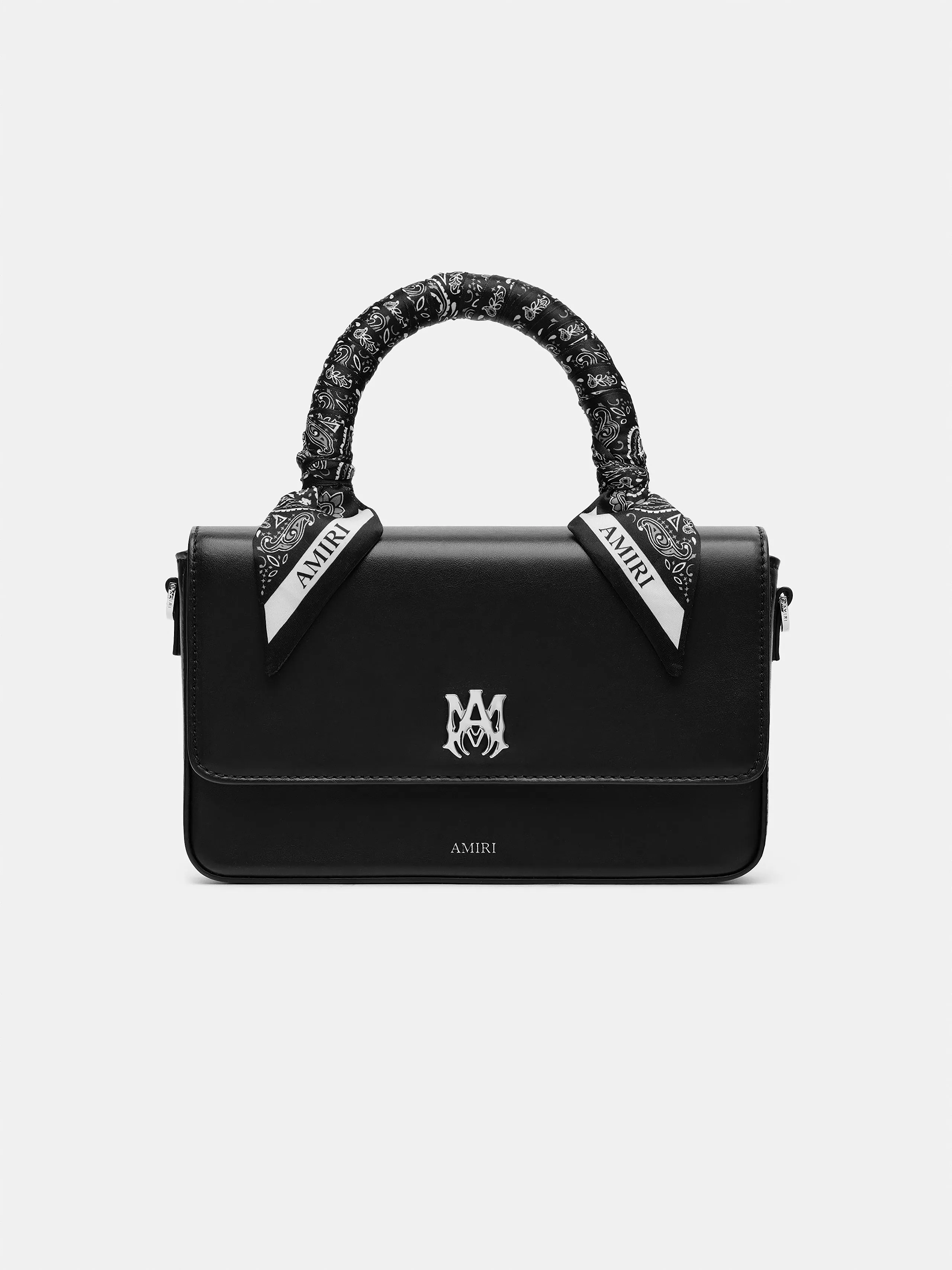 WOMEN - WOMEN'S MICRO LONG MA BAG - Black sold by AMIRI