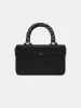 WOMEN - WOMEN'S MICRO LONG MA BAG - Black sold by AMIRI