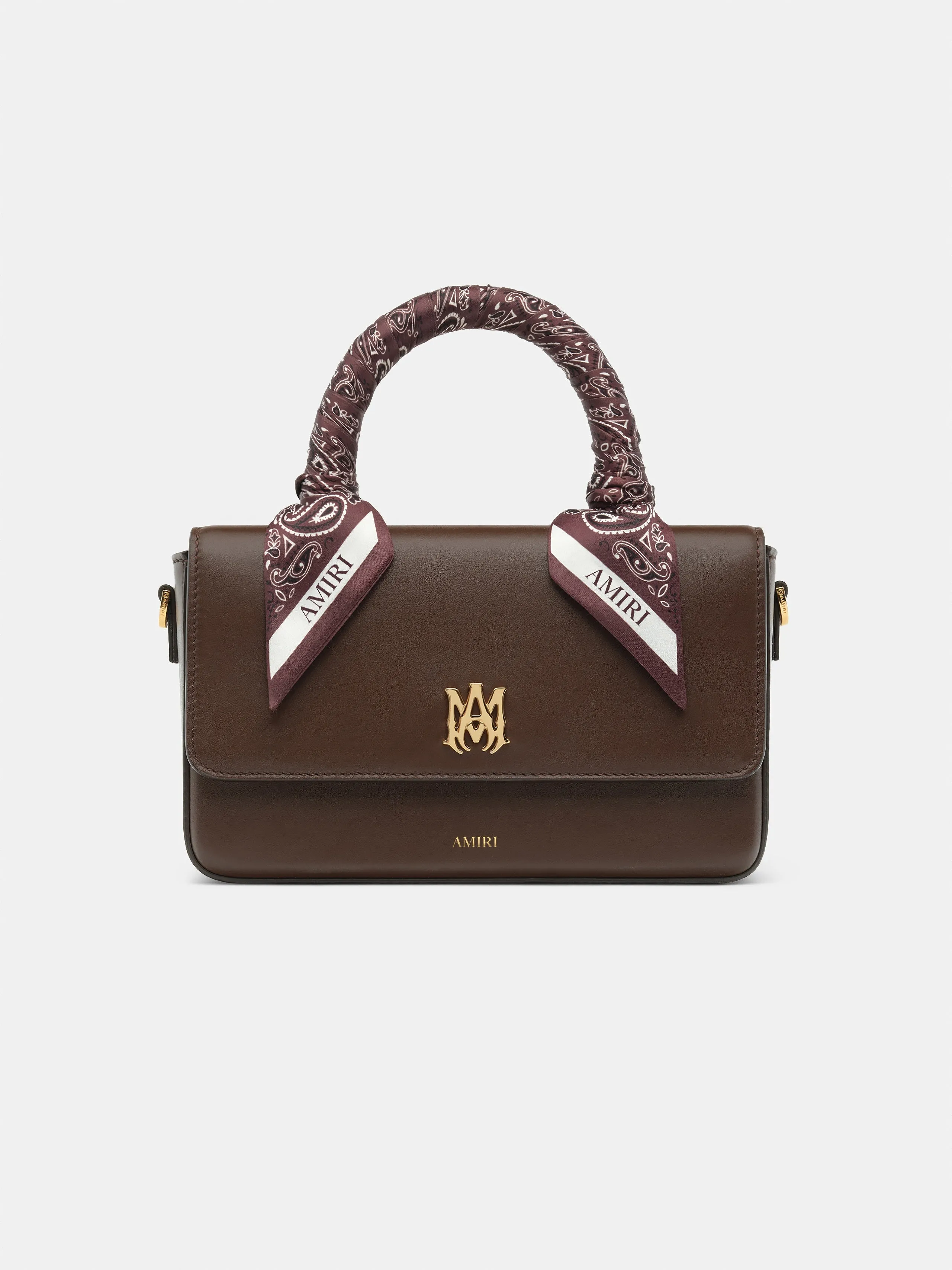 WOMEN - WOMEN'S MICRO LONG MA BAG - Chocolate sold by AMIRI