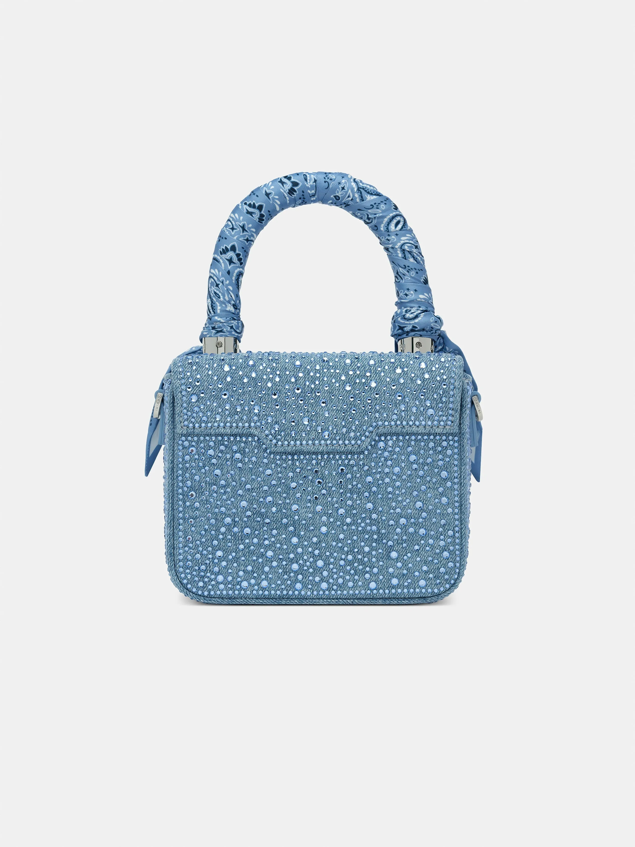 WOMEN - WOMEN'S CRYSTAL DENIM MICRO MA BAG - True Blue sold by AMIRI product image thumbnail 3
