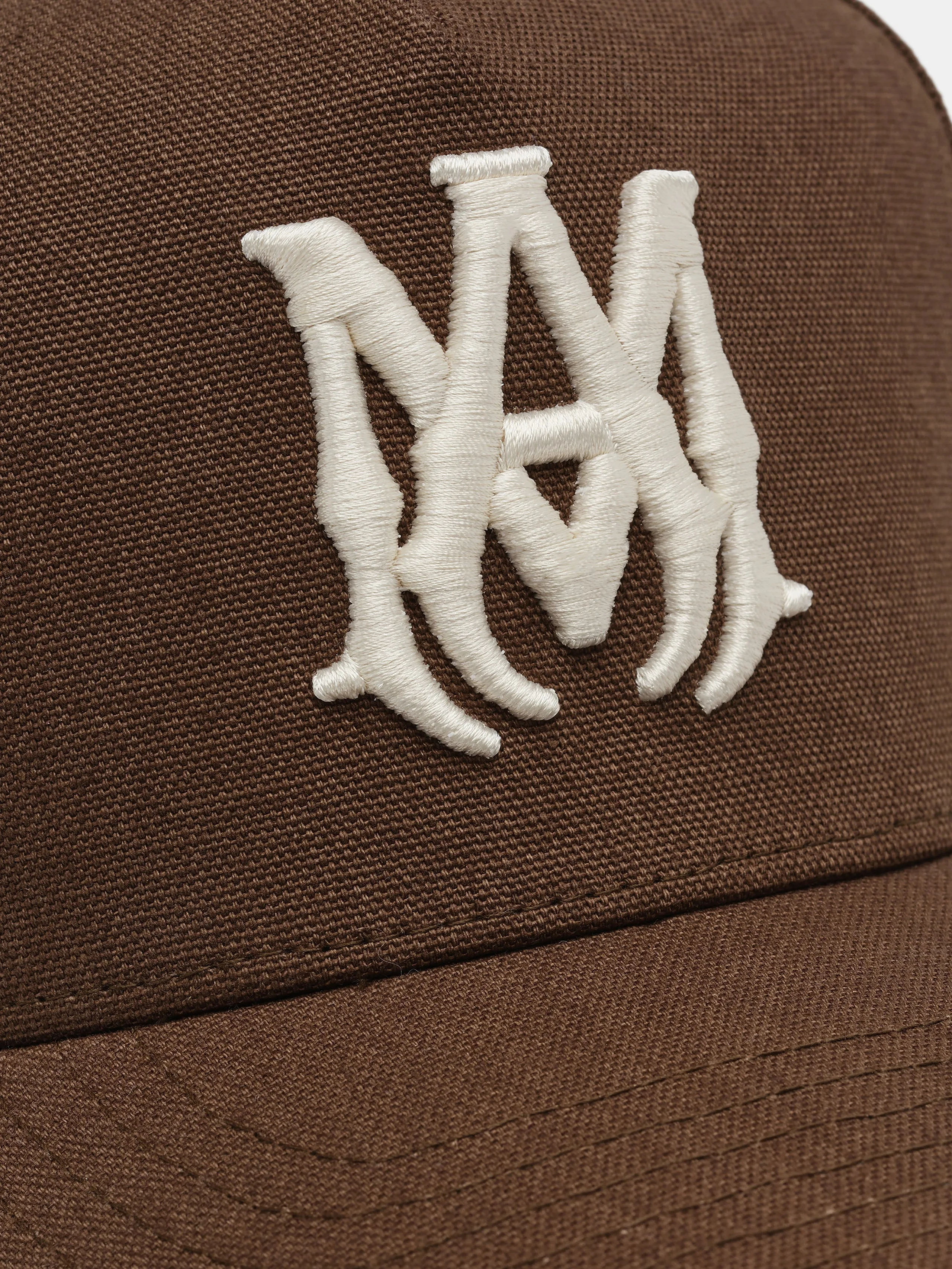 MA FULL CANVAS HAT - Brown sold by AMIRI product image thumbnail 4