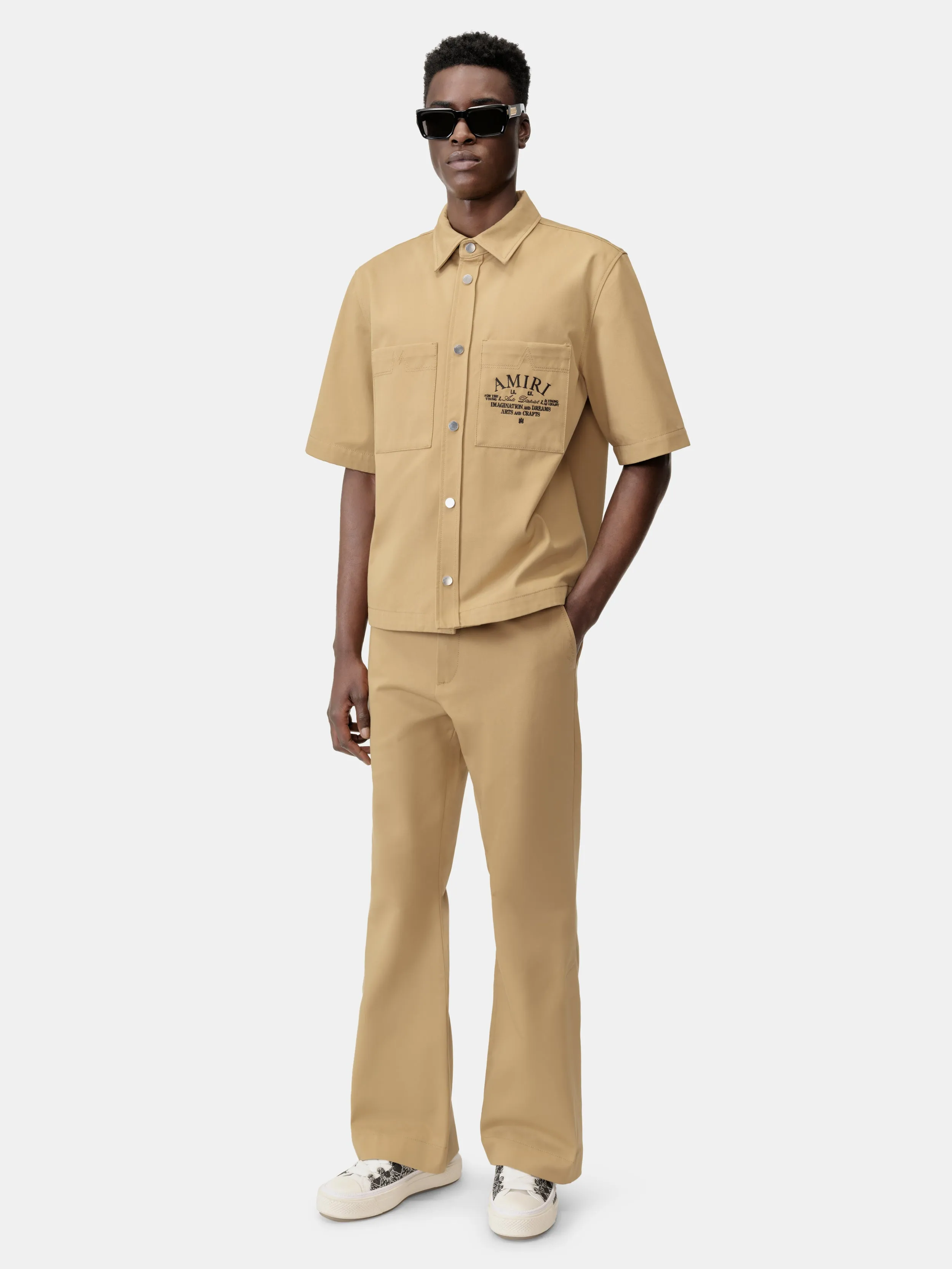 CHINO KICK FLARE - SEPIA TINT sold by AMIRI product image thumbnail 4