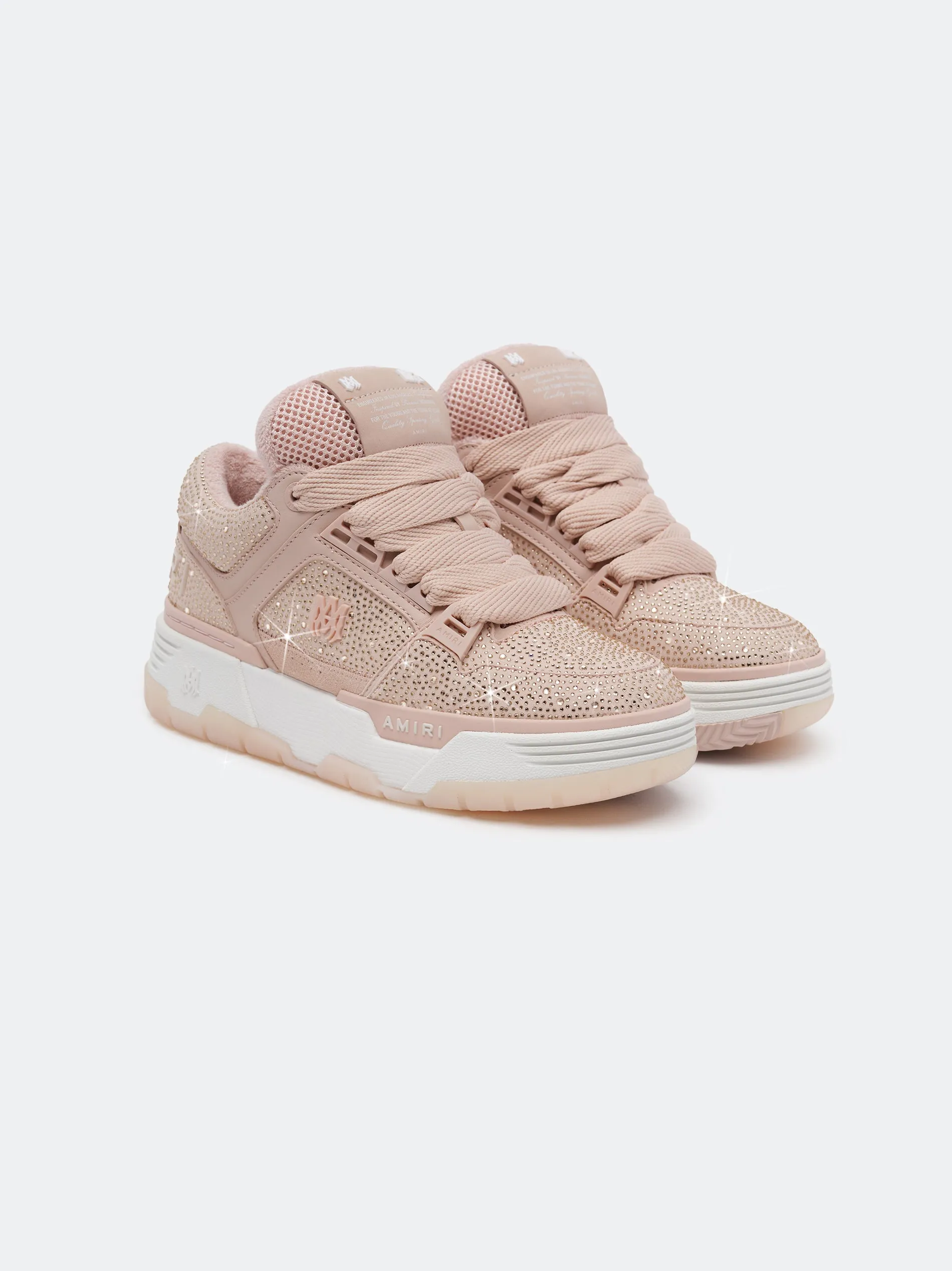 WOMEN - WOMEN'S CRYSTAL MA-1 - Pink sold by AMIRI product image thumbnail 2