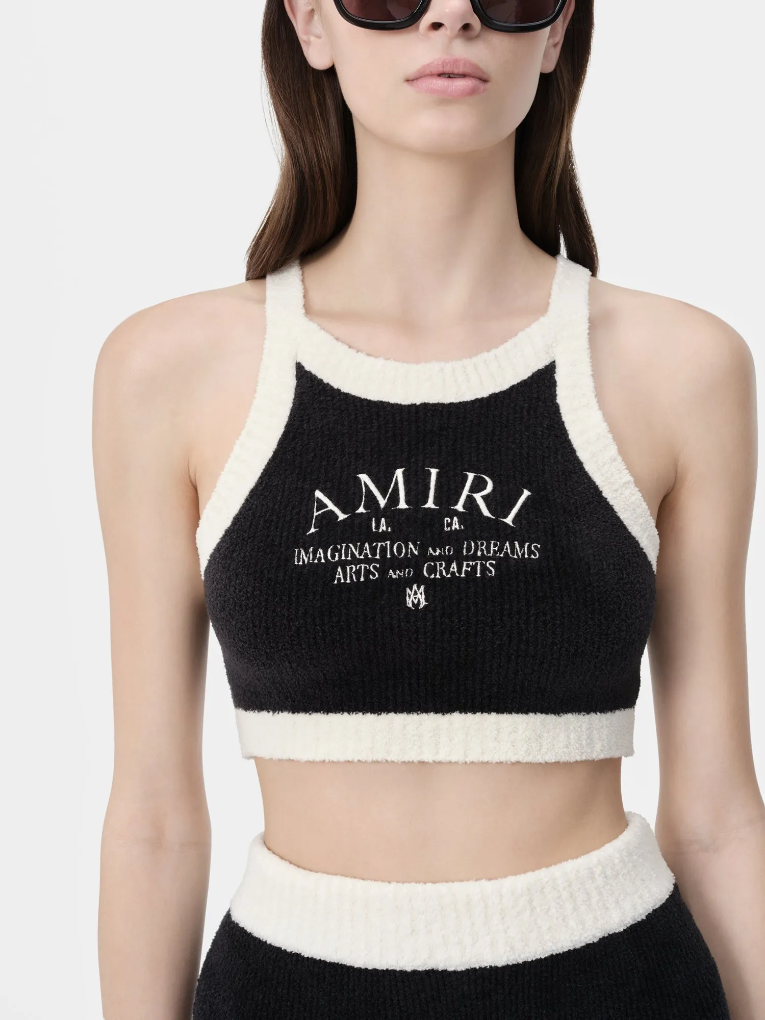 WOMEN - WOMEN'S AMIRI ARTS DISTRICT TANK - Black sold by AMIRI product image thumbnail 5
