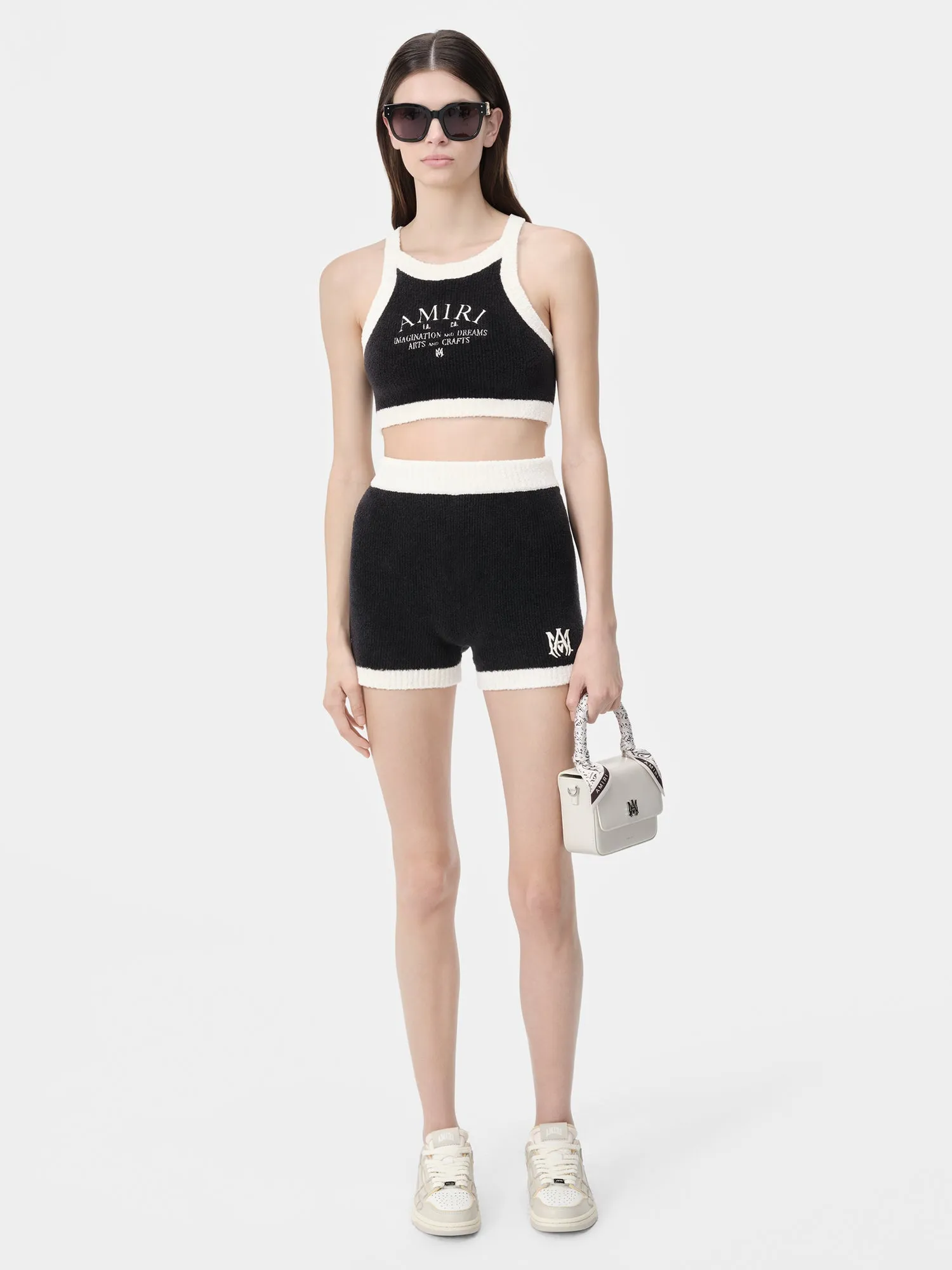 WOMEN - WOMEN'S AMIRI ARTS DISTRICT TANK - Black sold by AMIRI product image thumbnail 2