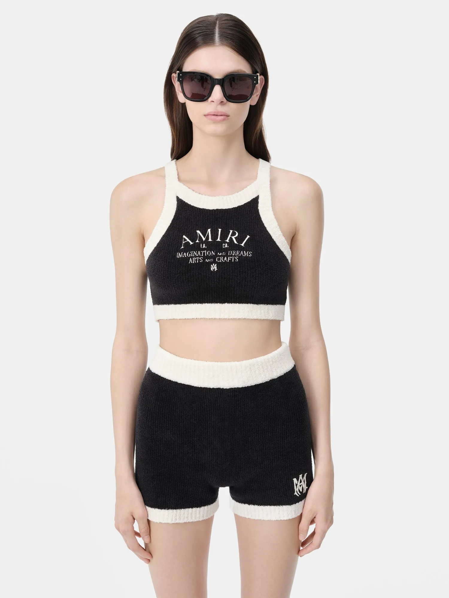 WOMEN - WOMEN'S AMIRI ARTS DISTRICT TANK - Black sold by AMIRI product image thumbnail 3