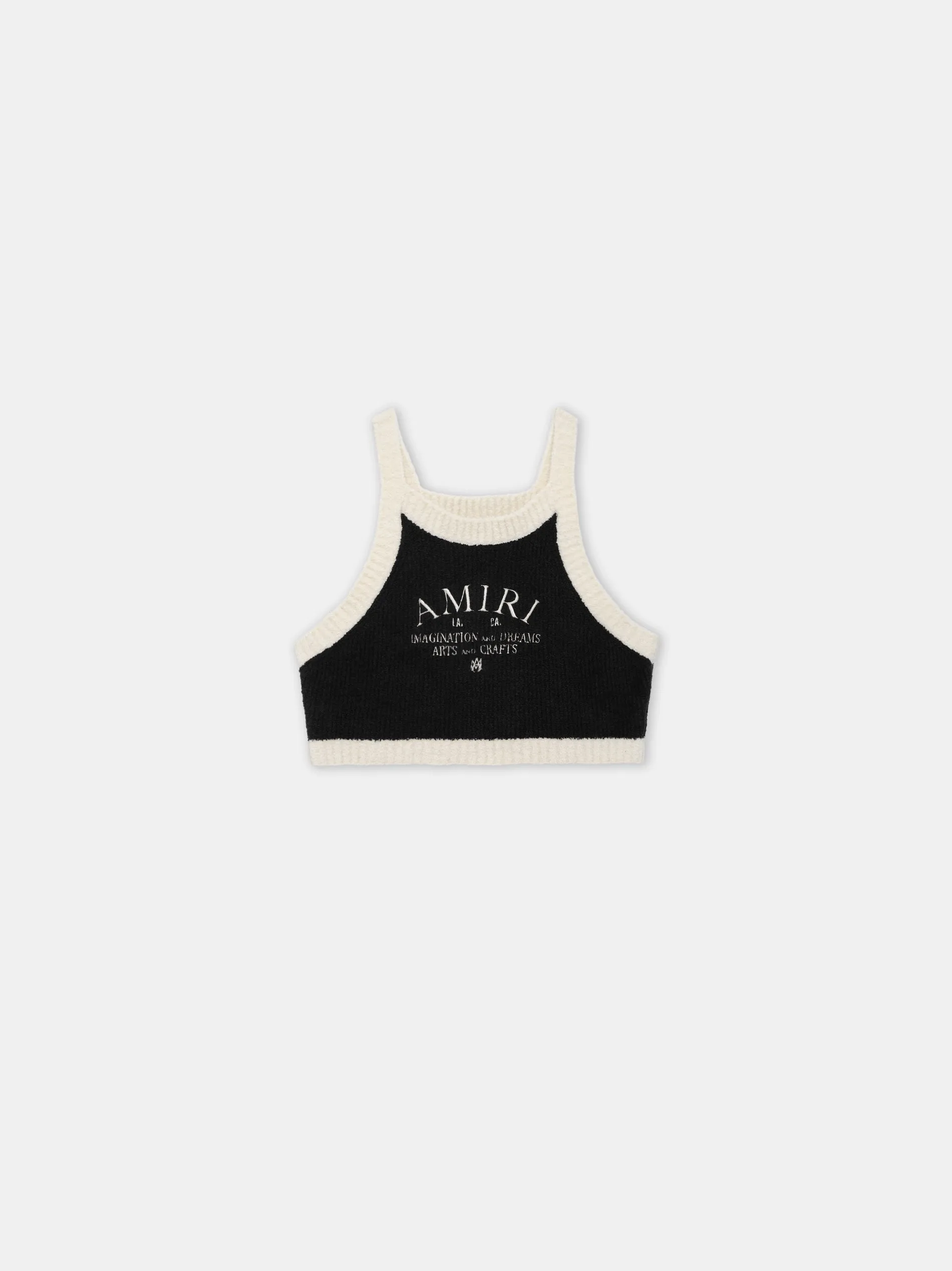 WOMEN - WOMEN'S AMIRI ARTS DISTRICT TANK - Black sold by AMIRI